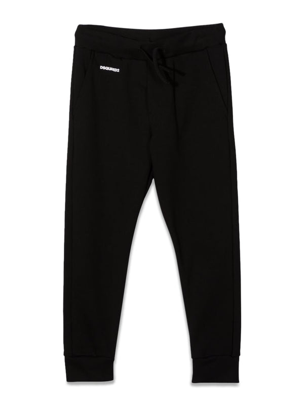 Black Cotton Trousers