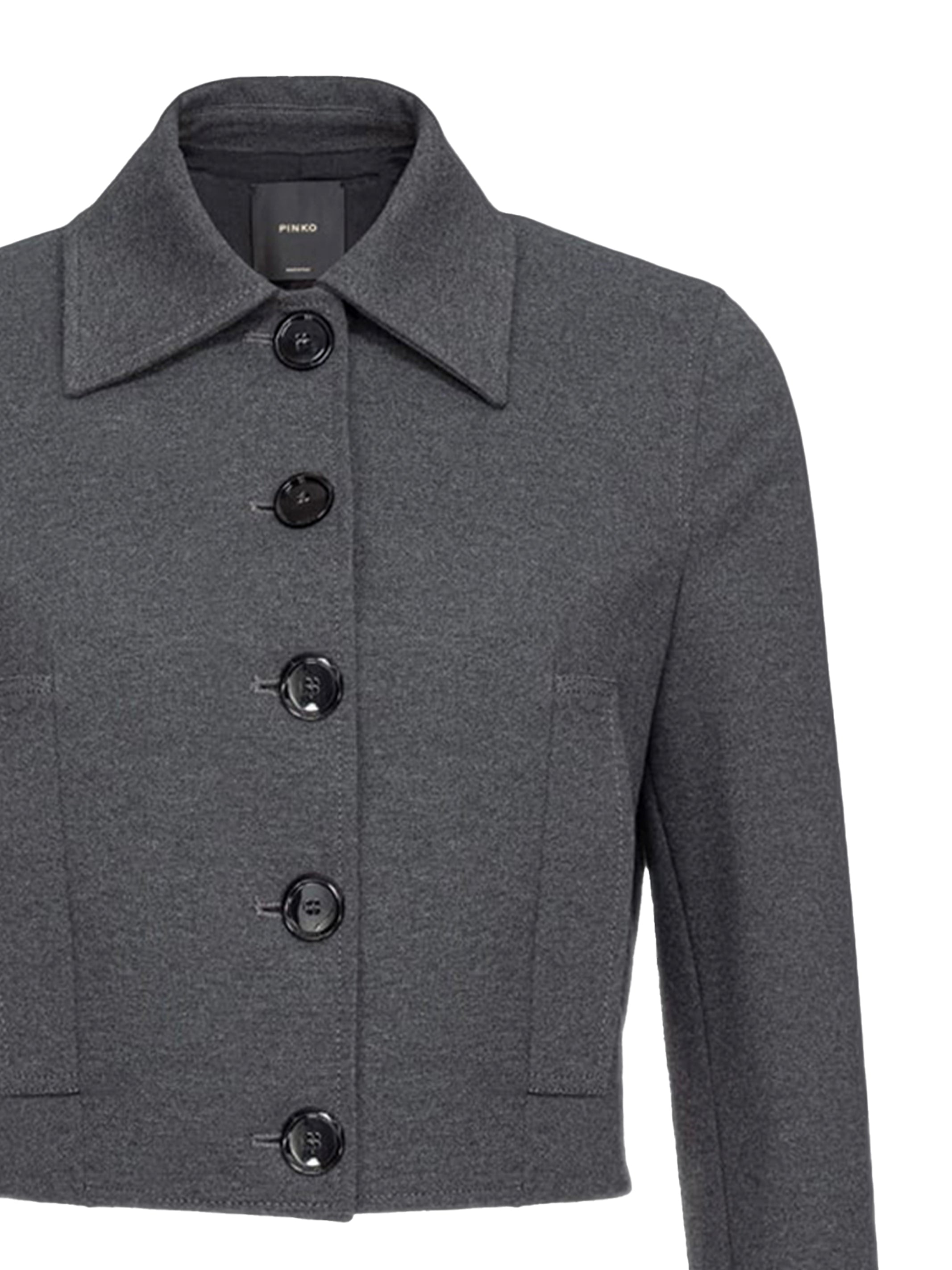 Pinko Jackets Grey Black