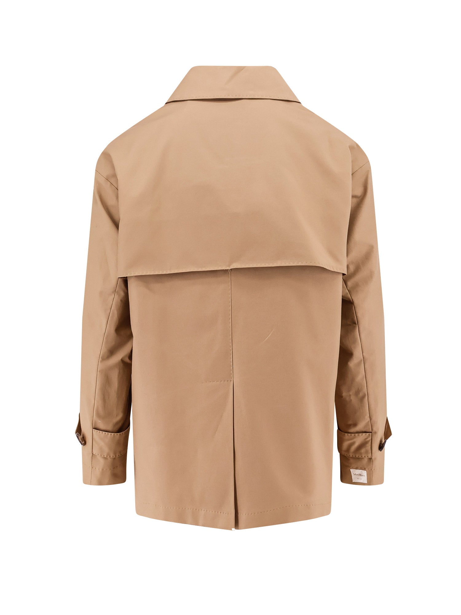 Max Mara The Cube Coats Brown Cotone Poliestere