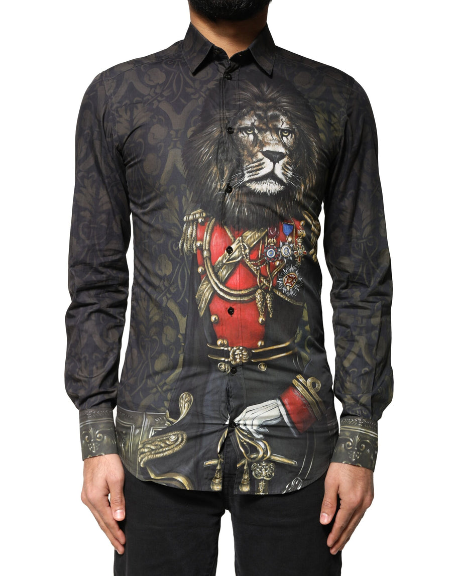Dolce & Gabbana 100% Cotton shirt in black