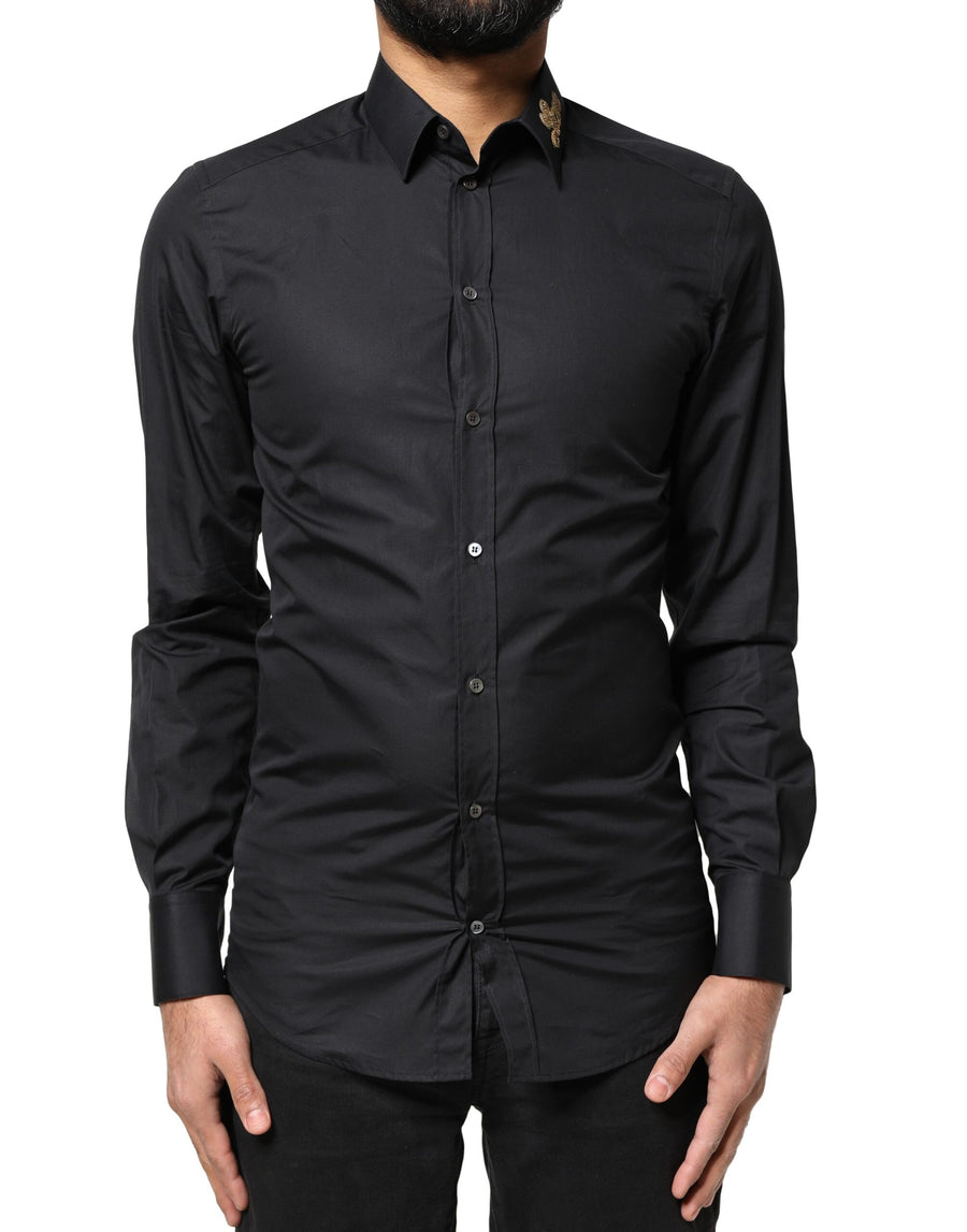 Dolce & Gabbana 100% Cotton shirt in black