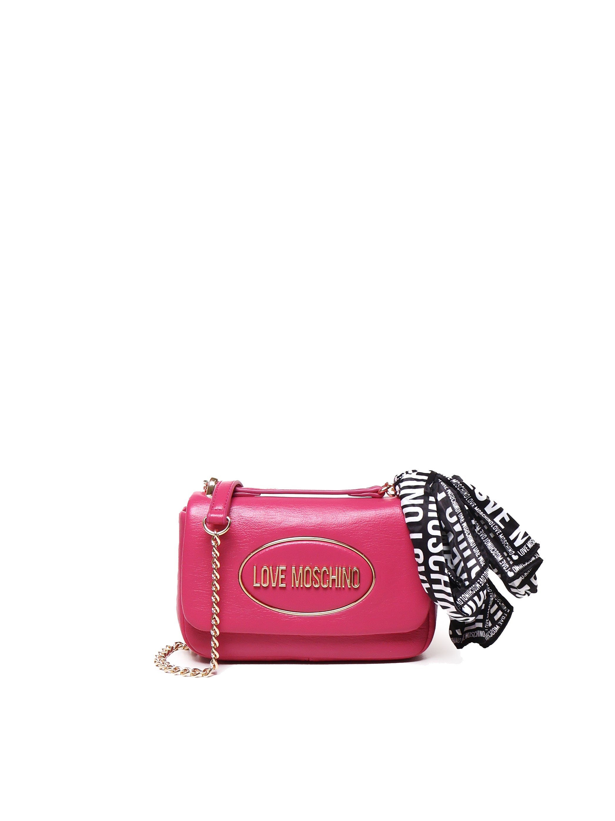 Love Moschino Bags Magenta Leather