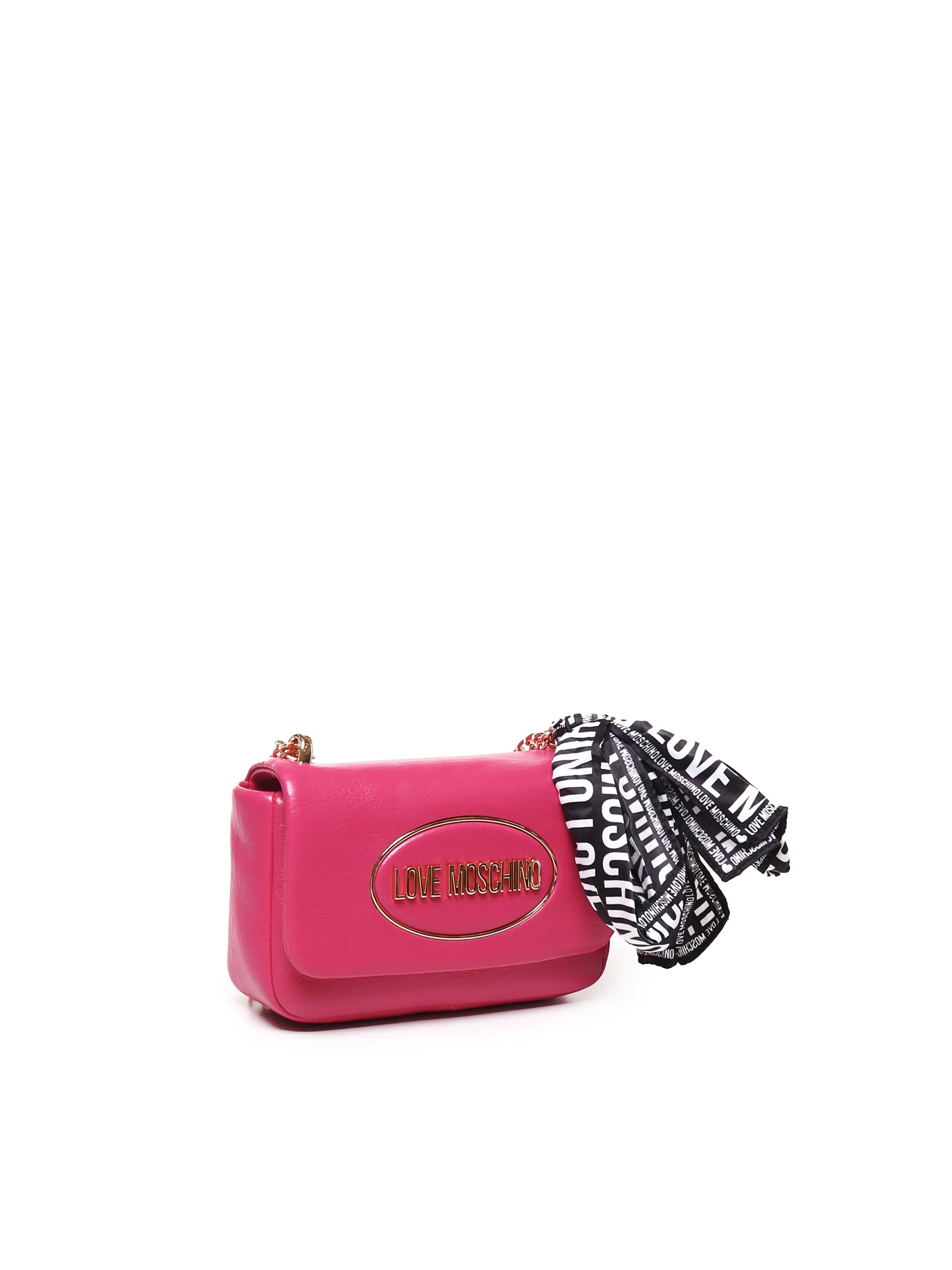Love Moschino Bags Magenta Leather