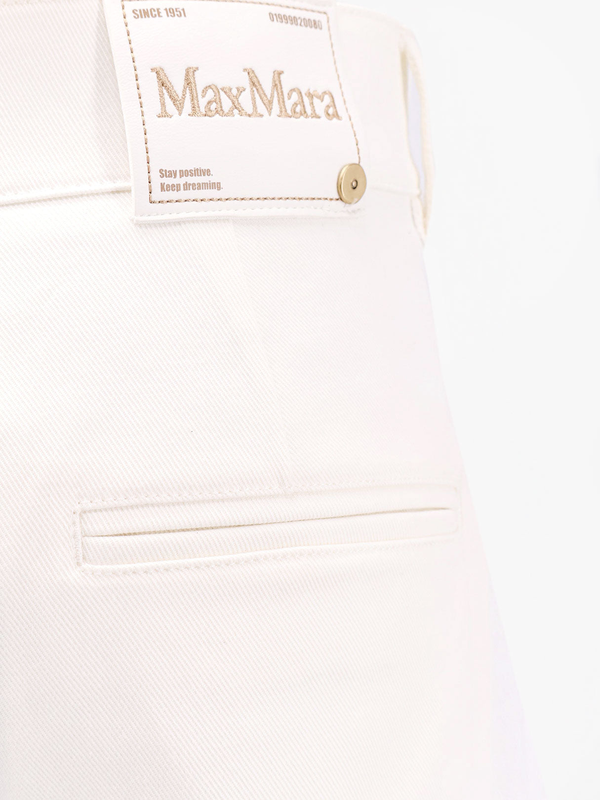 S Max Mara Rtw White Cotone