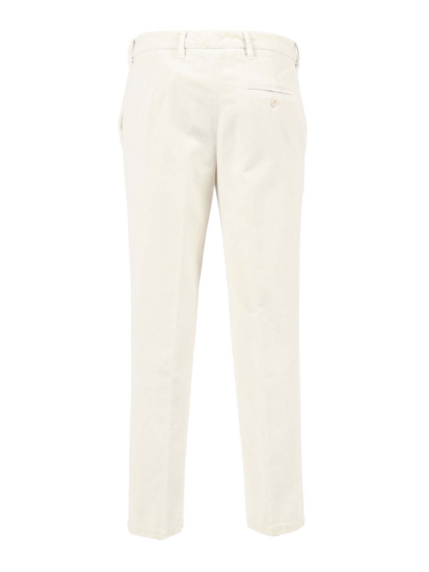 Woman Pants White Cotton