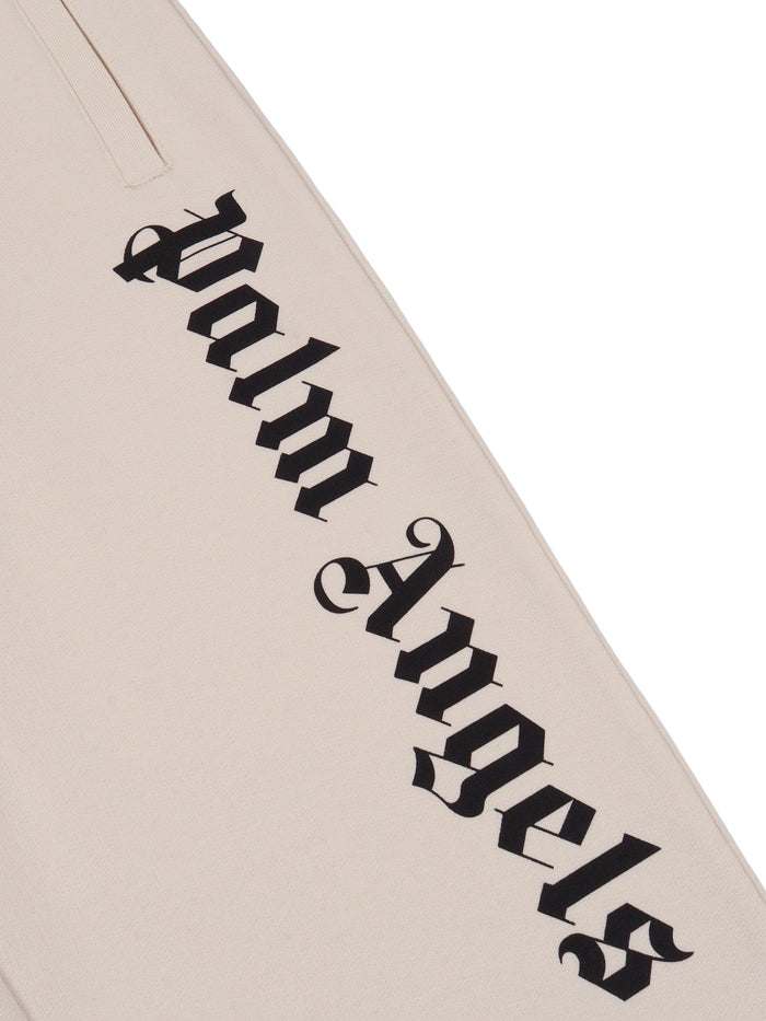 OVERLOGO SWEATPANT BOY White Cotton Pant