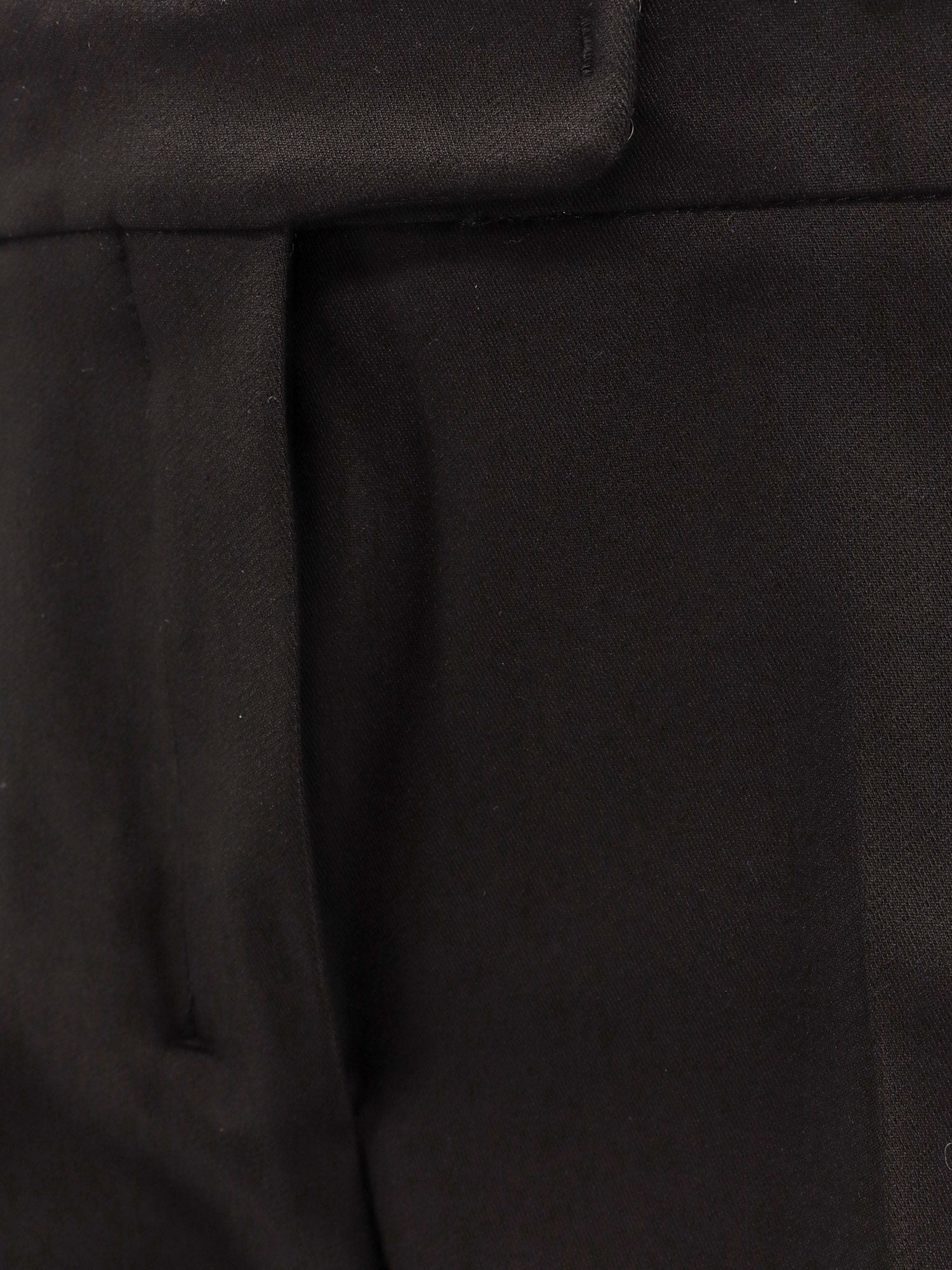 S MAX MARA RTW Black Viscosa Cotone Elastan