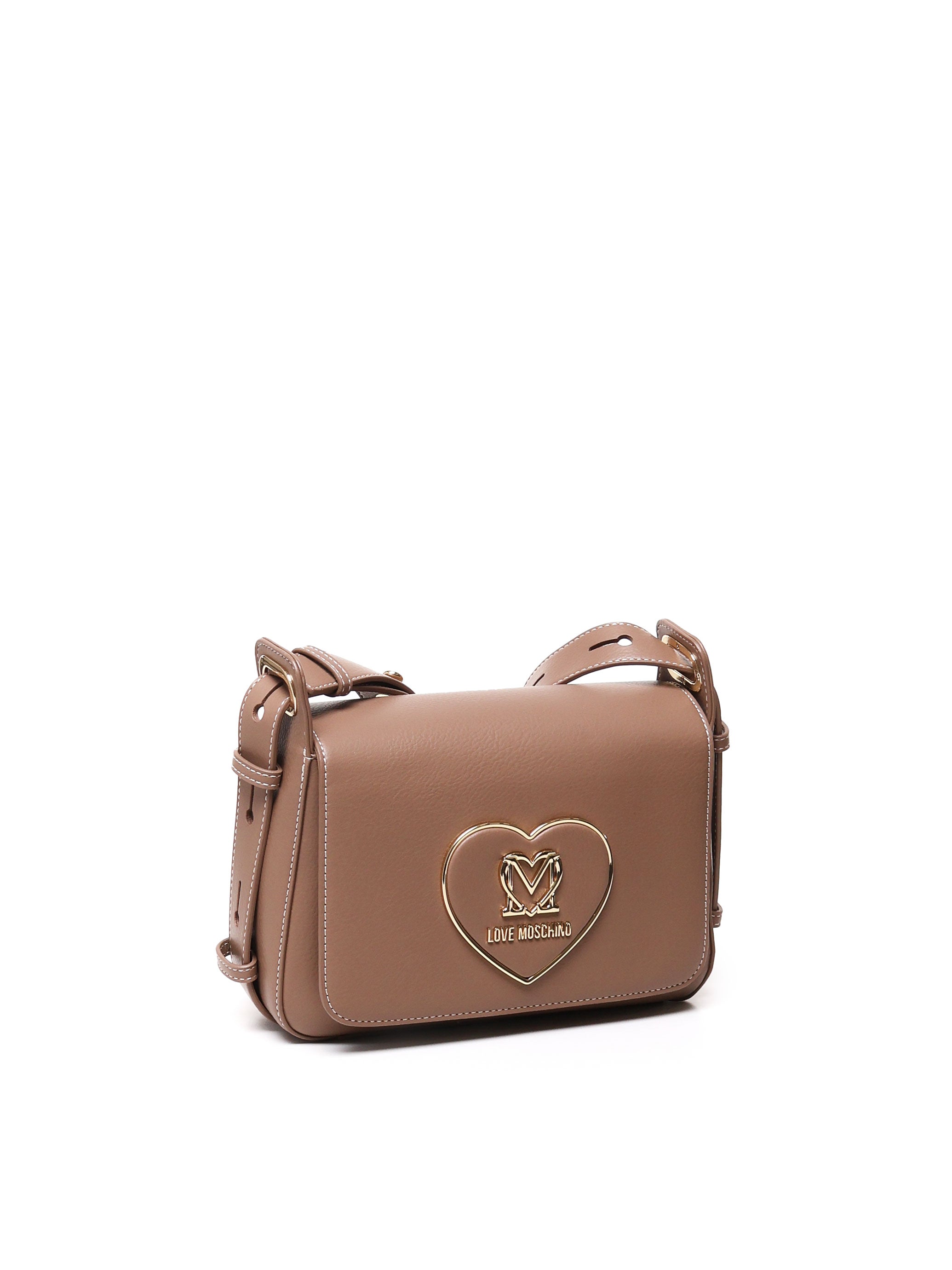 Love Moschino Bags Beige Leather
