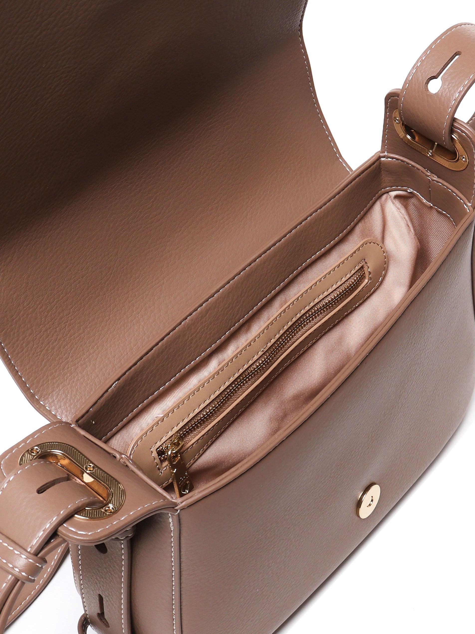 Love Moschino Bags Beige Leather