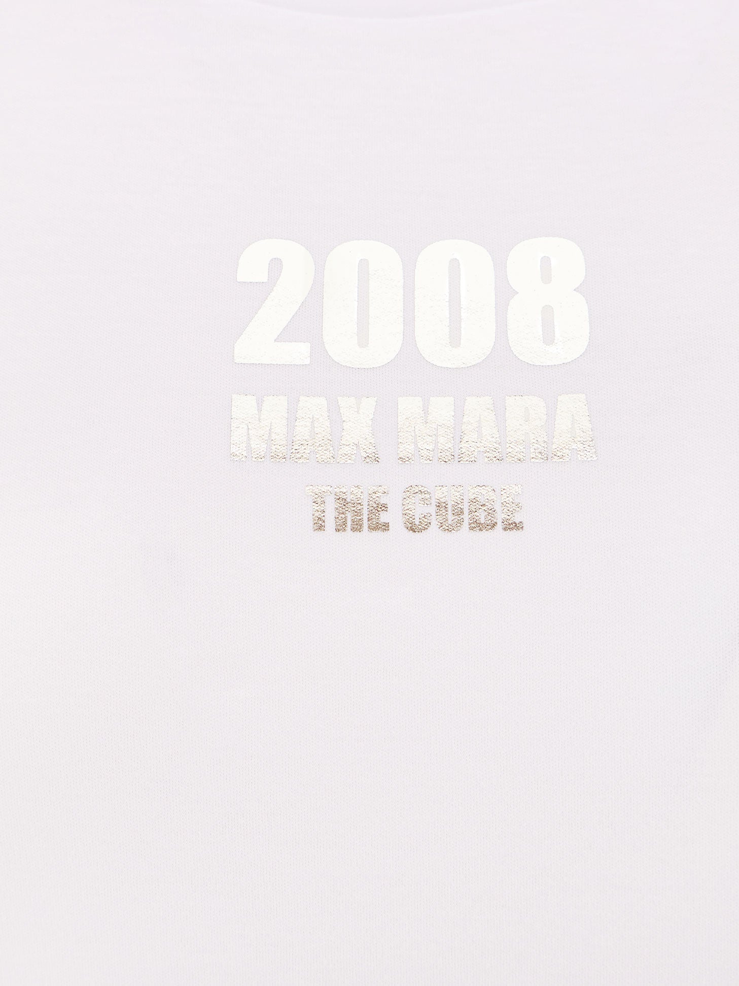 S MAX MARA T-shirts and Polos White Cotone