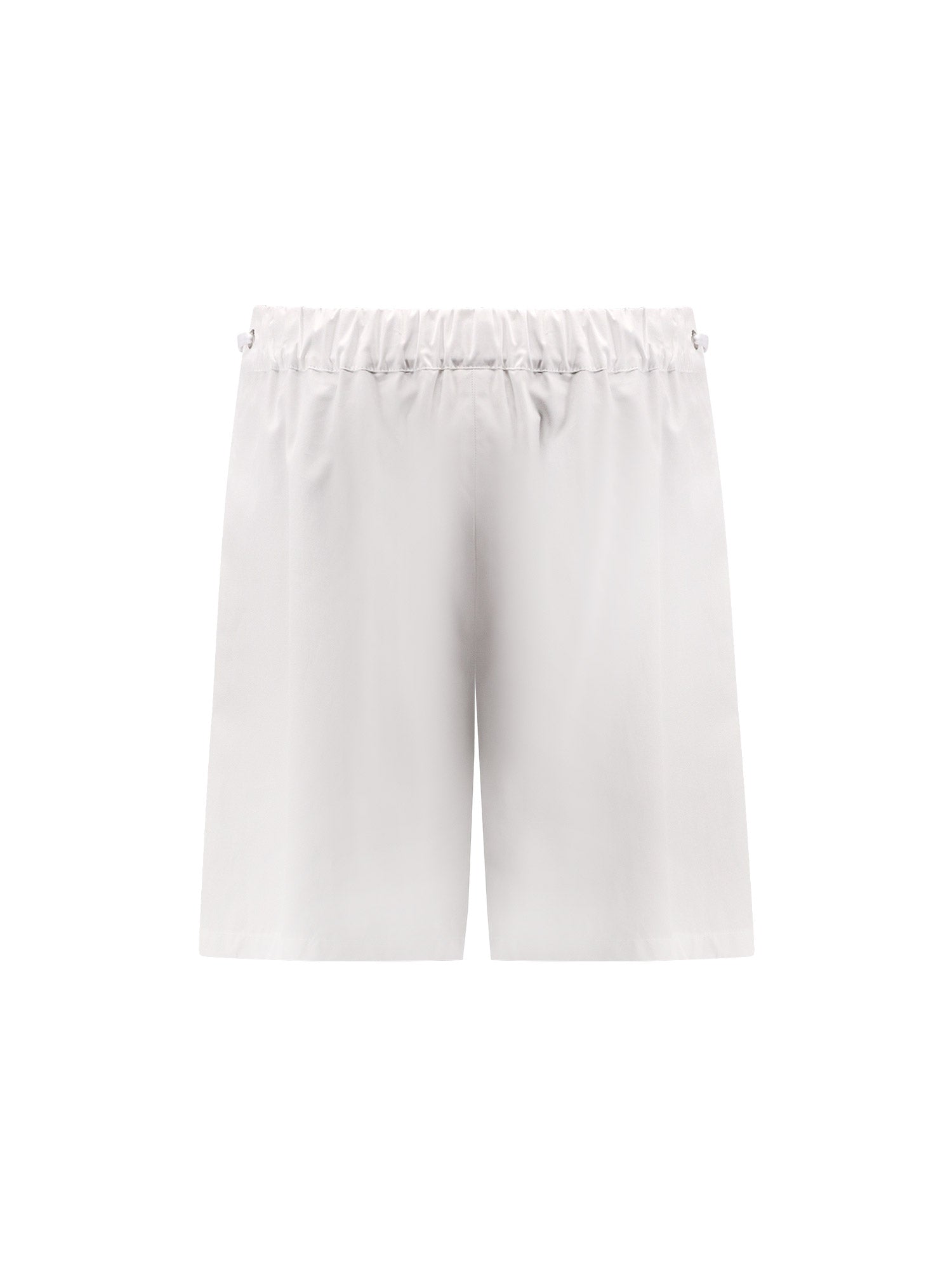 Max Mara Shorts White 100 % Cotone