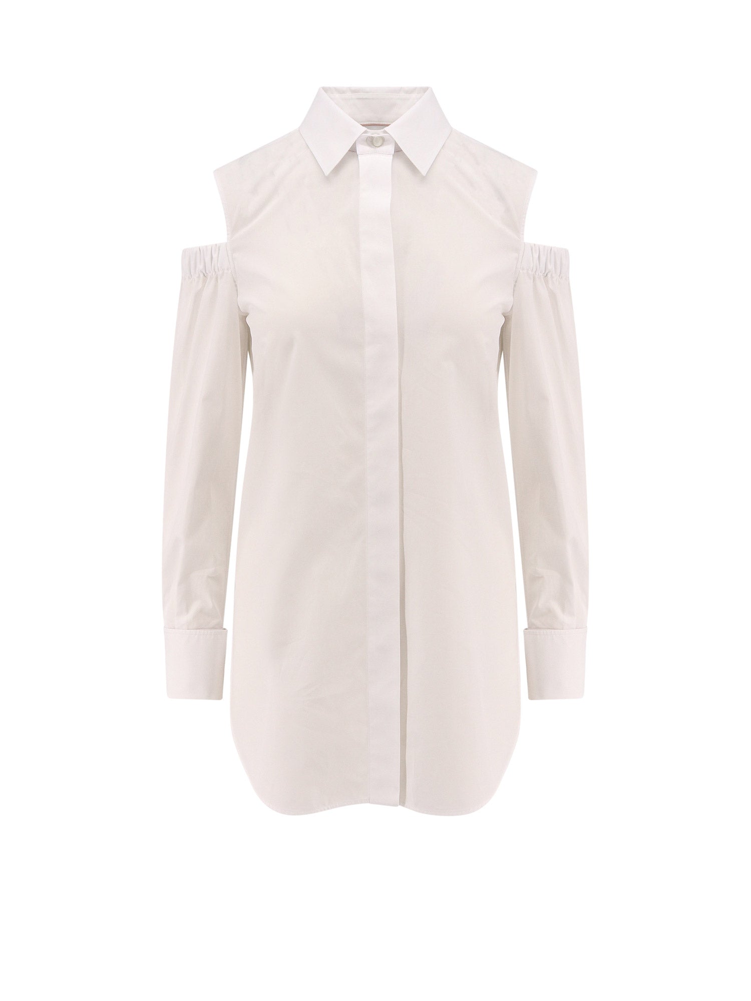 Max Mara Shirts White 100 % Cotone