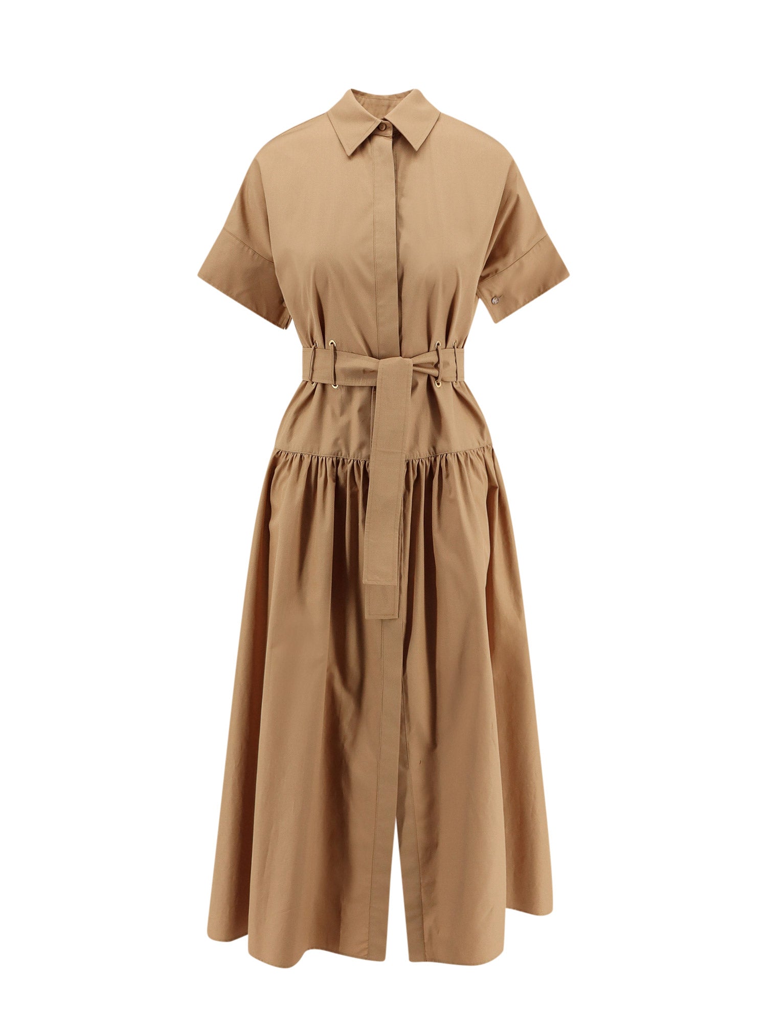 Max Mara Dresses Beige 100 % Cotone