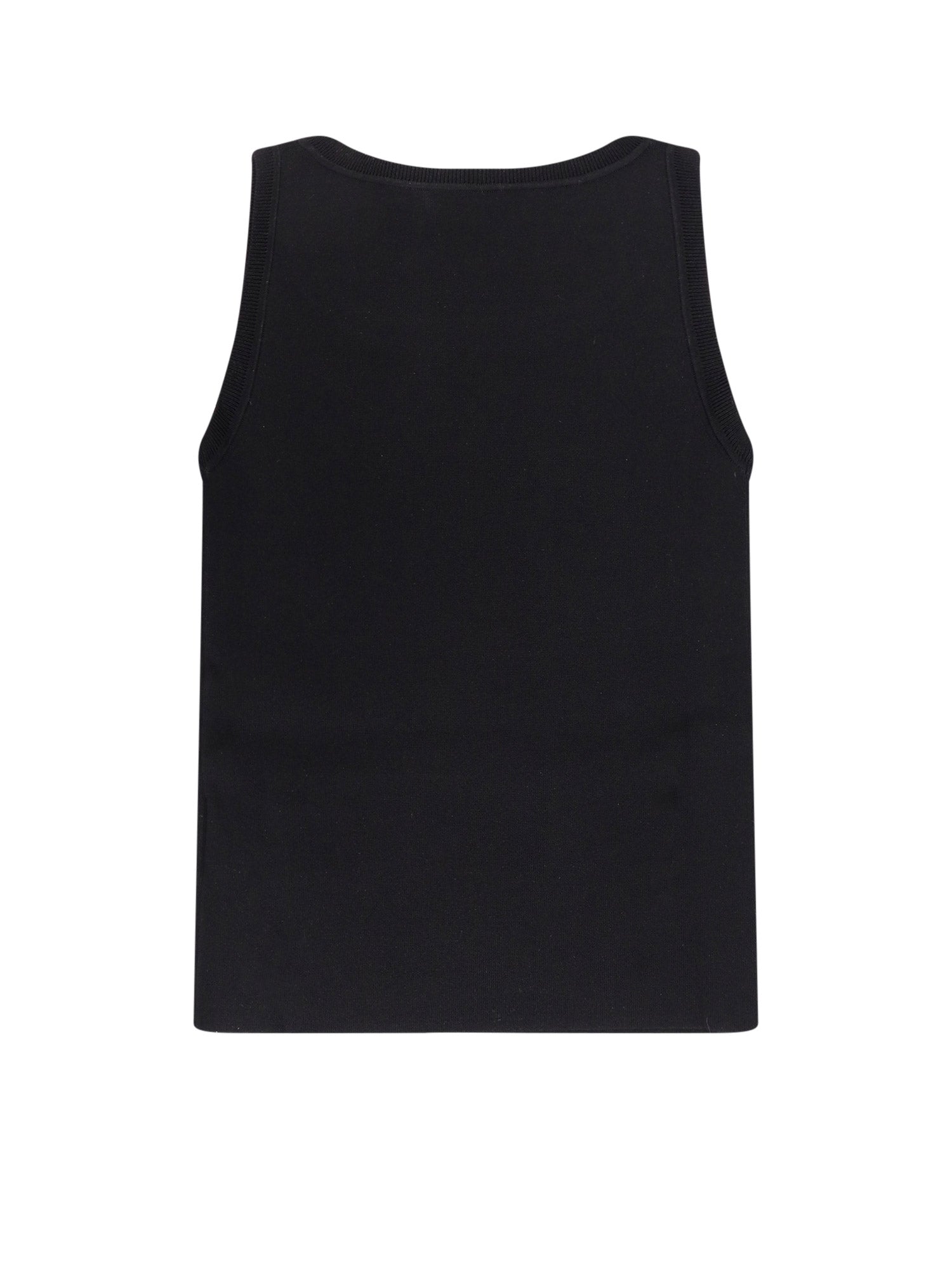 Max Mara T-shirts and Polos Black Viscosa Poliammide