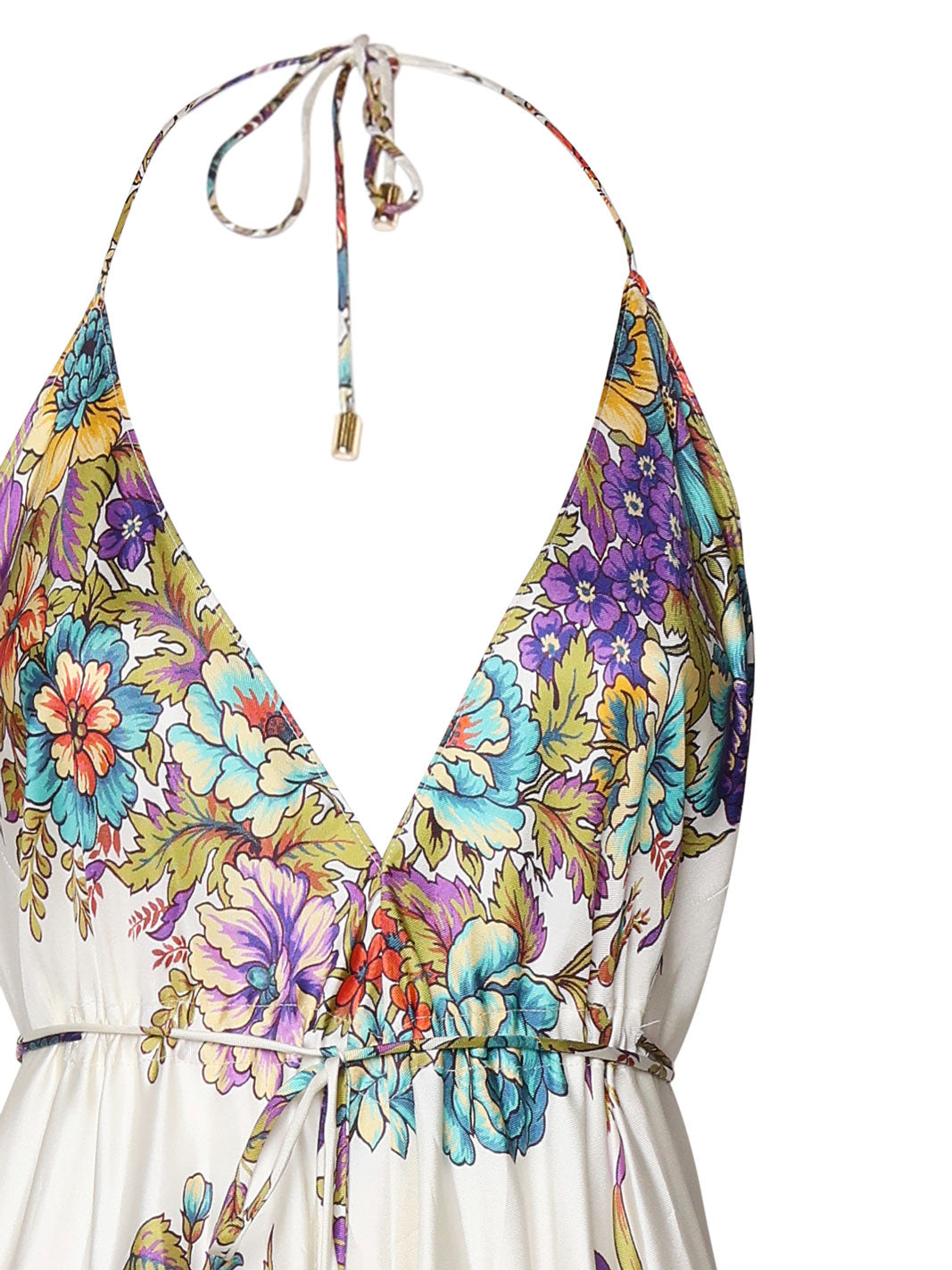 Etro Dresses Multiwhite Silk