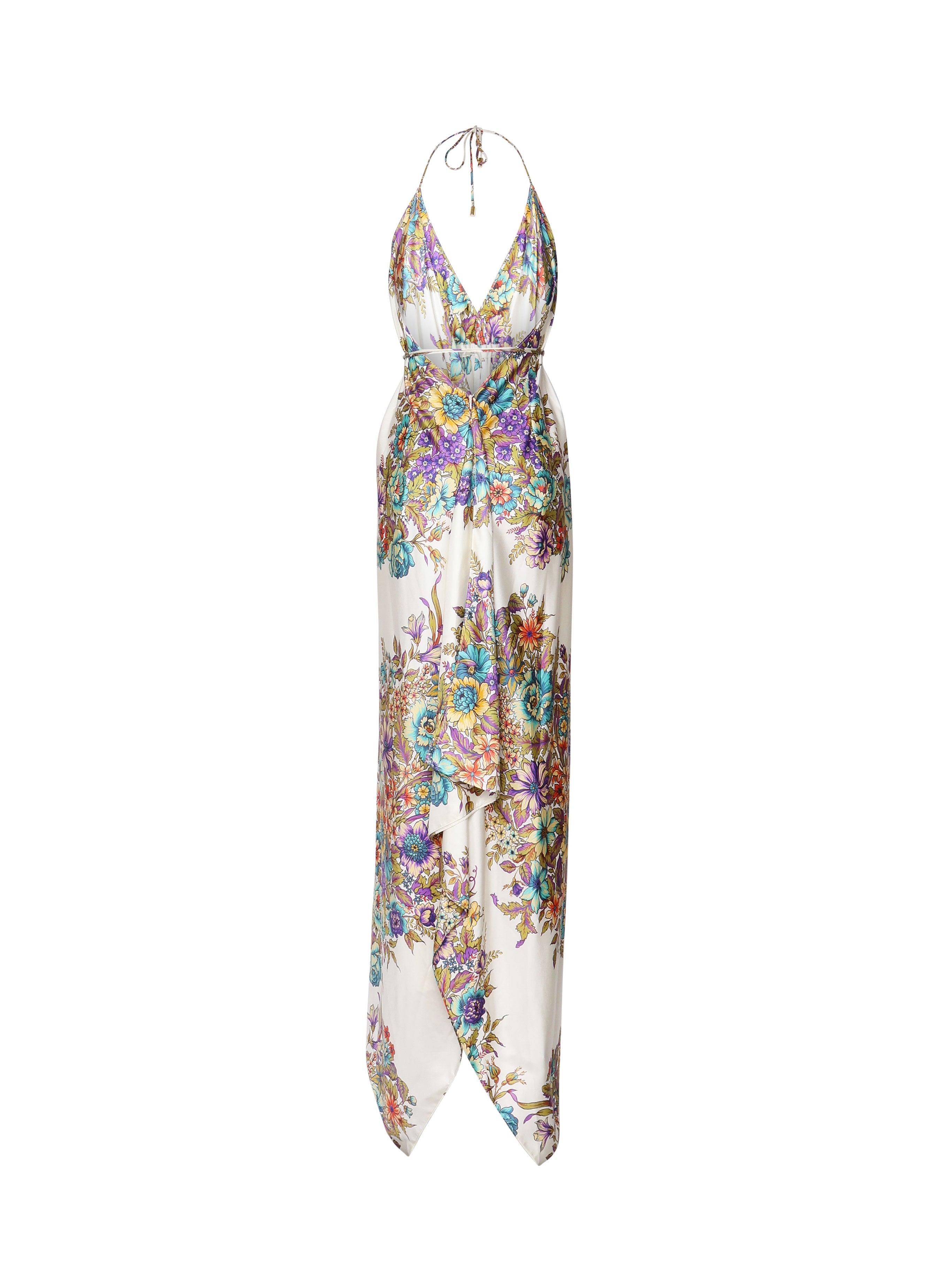 Etro Dresses Multiwhite Silk
