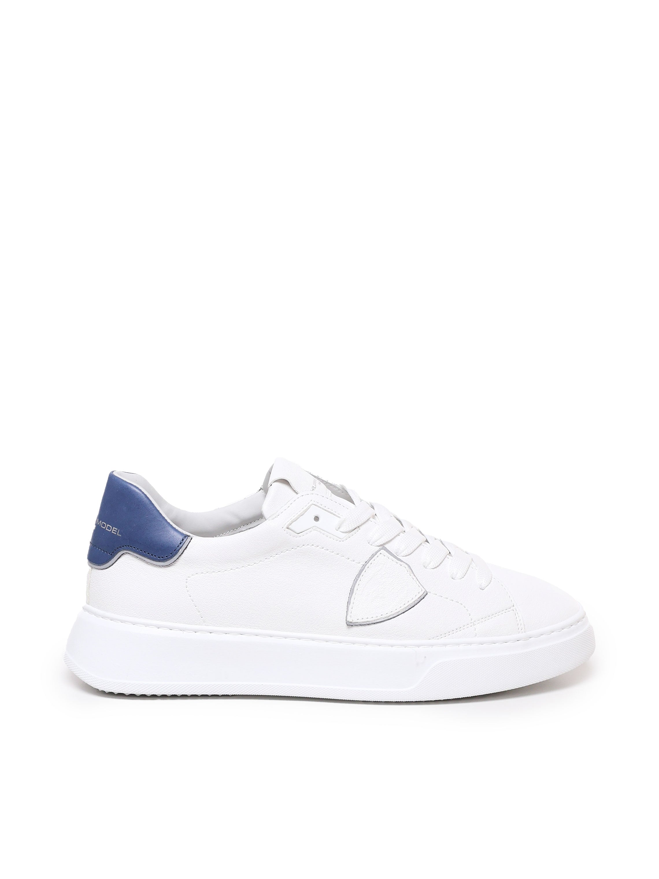 Philippe Model Sneakers White, Blue Calfskin