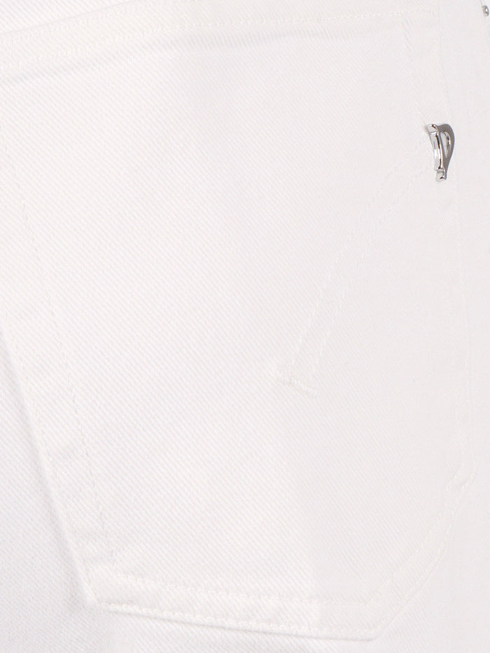 AMBER PANTS White Cotton Elastane Jean