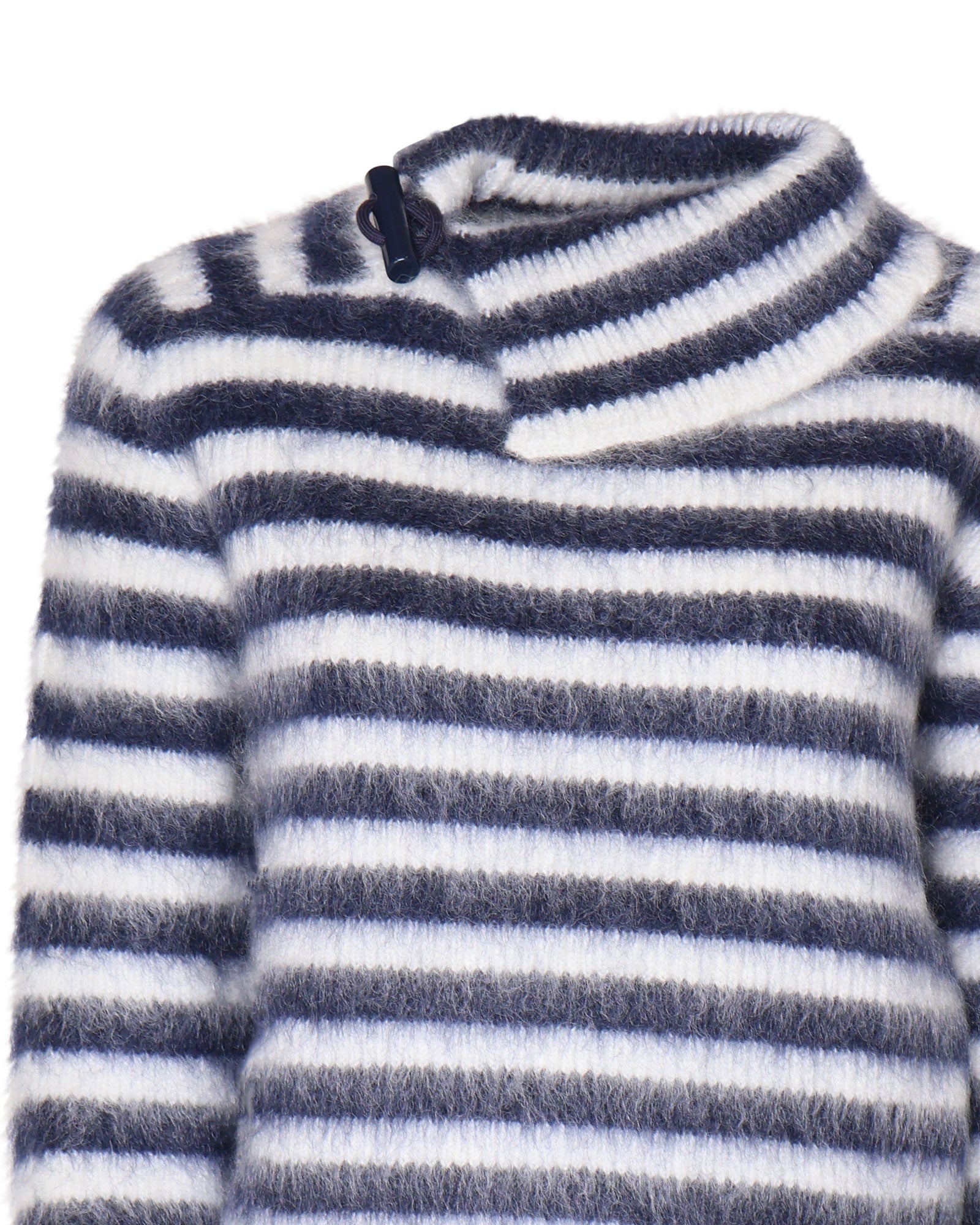 Jacquemus Sweaters White, Navy Blended Wool