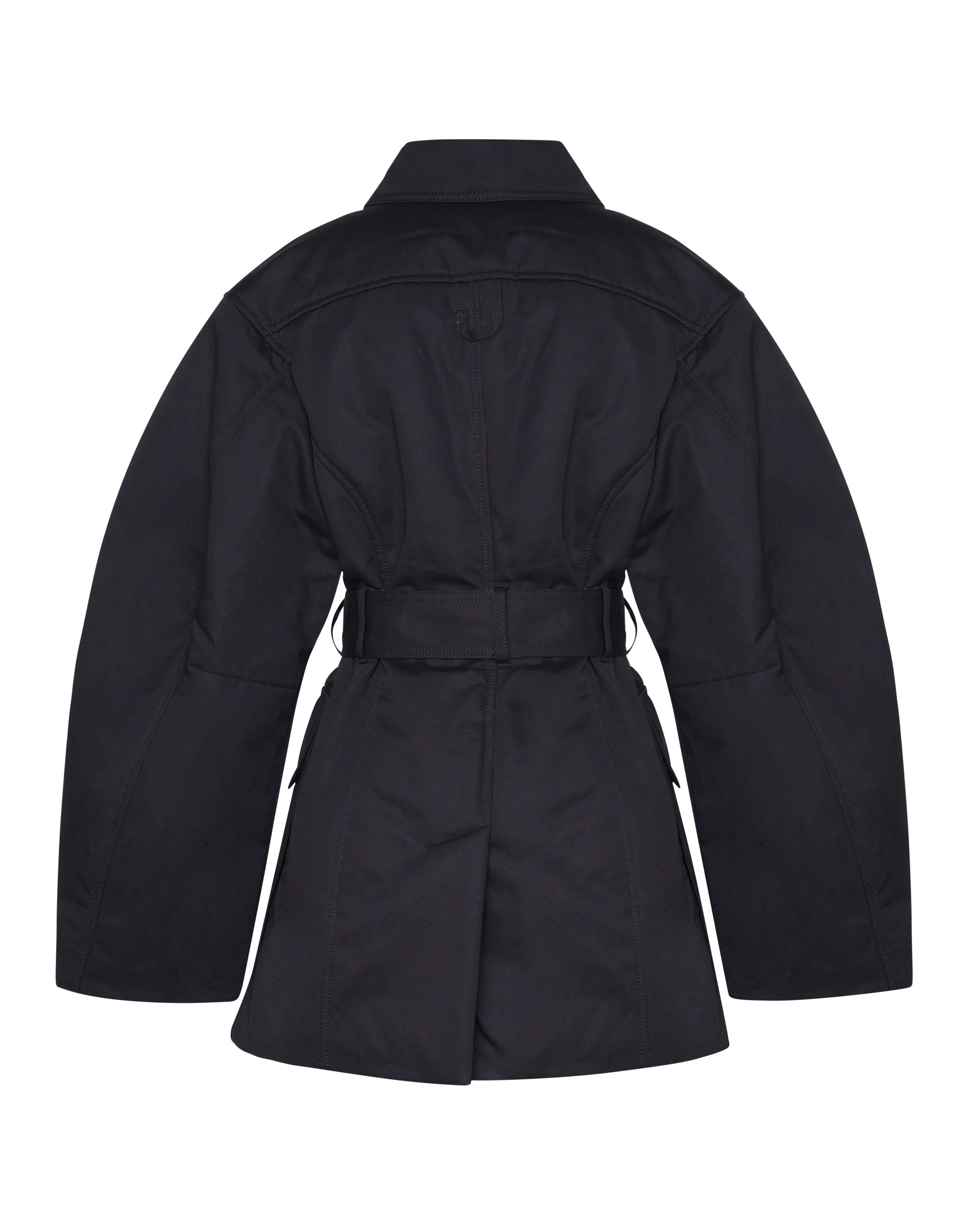 Jacquemus Coats Black Cotton