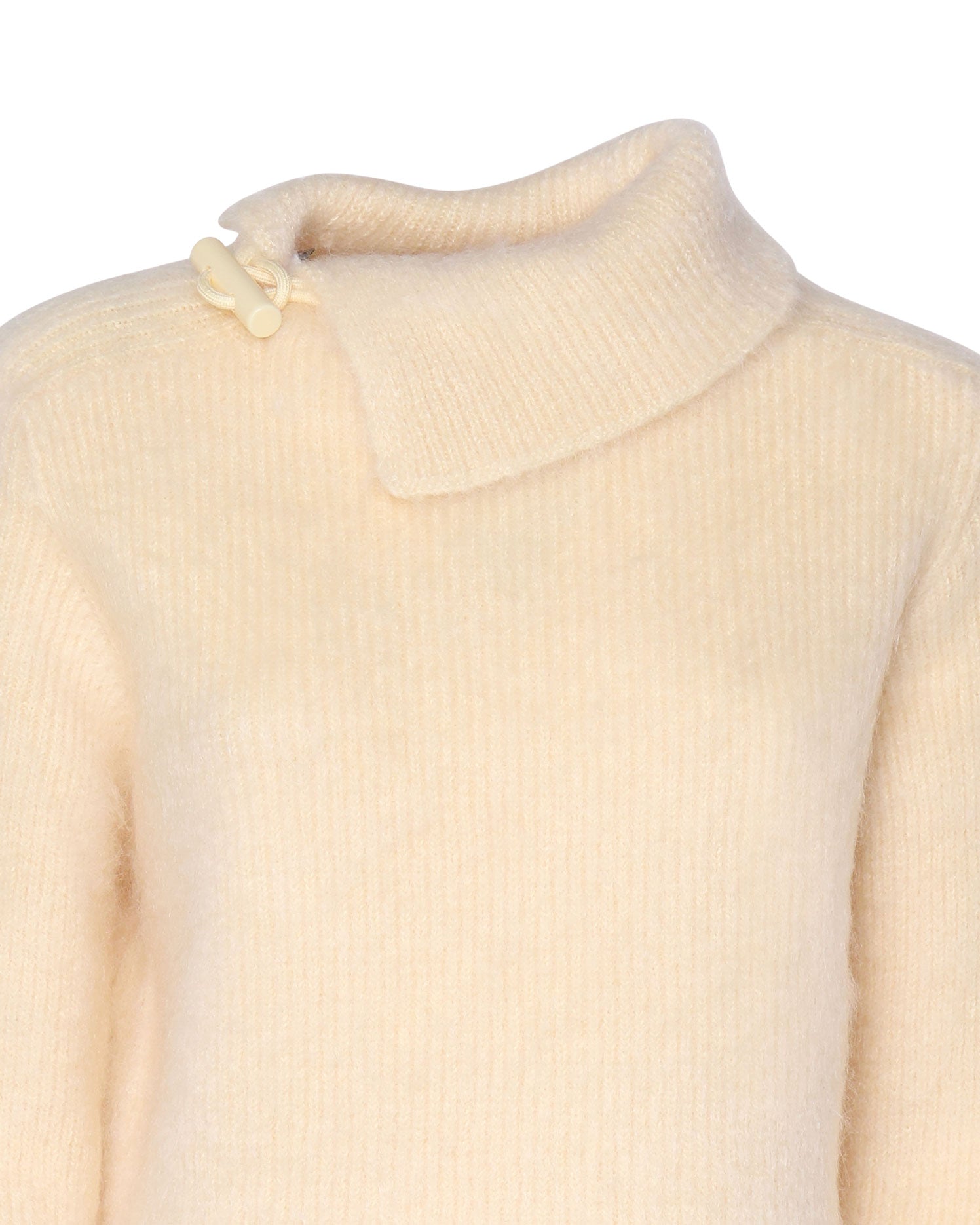 Jacquemus Sweaters Yellow Blended Wool