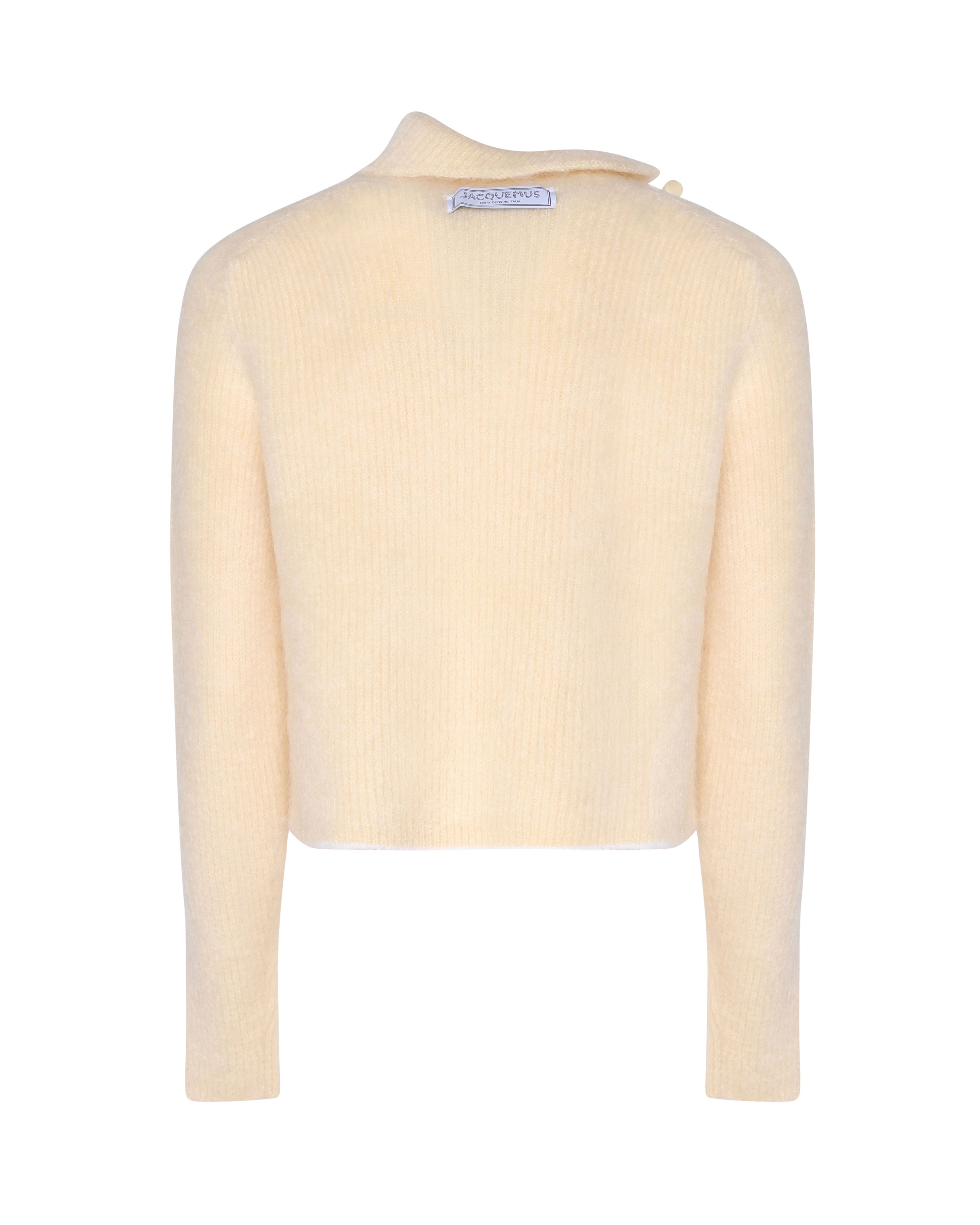 Jacquemus Sweaters Yellow Blended Wool