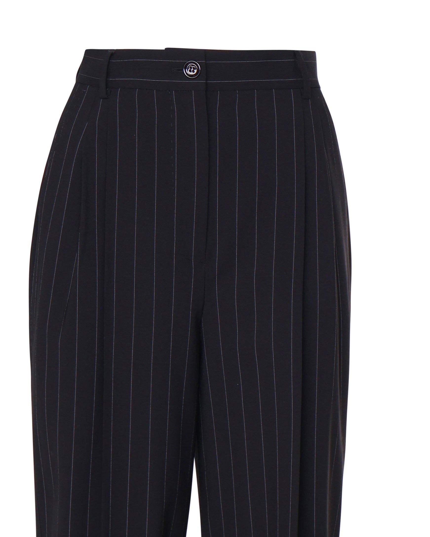 Dolce & Gabbana Trousers Black Striped Ea+wv