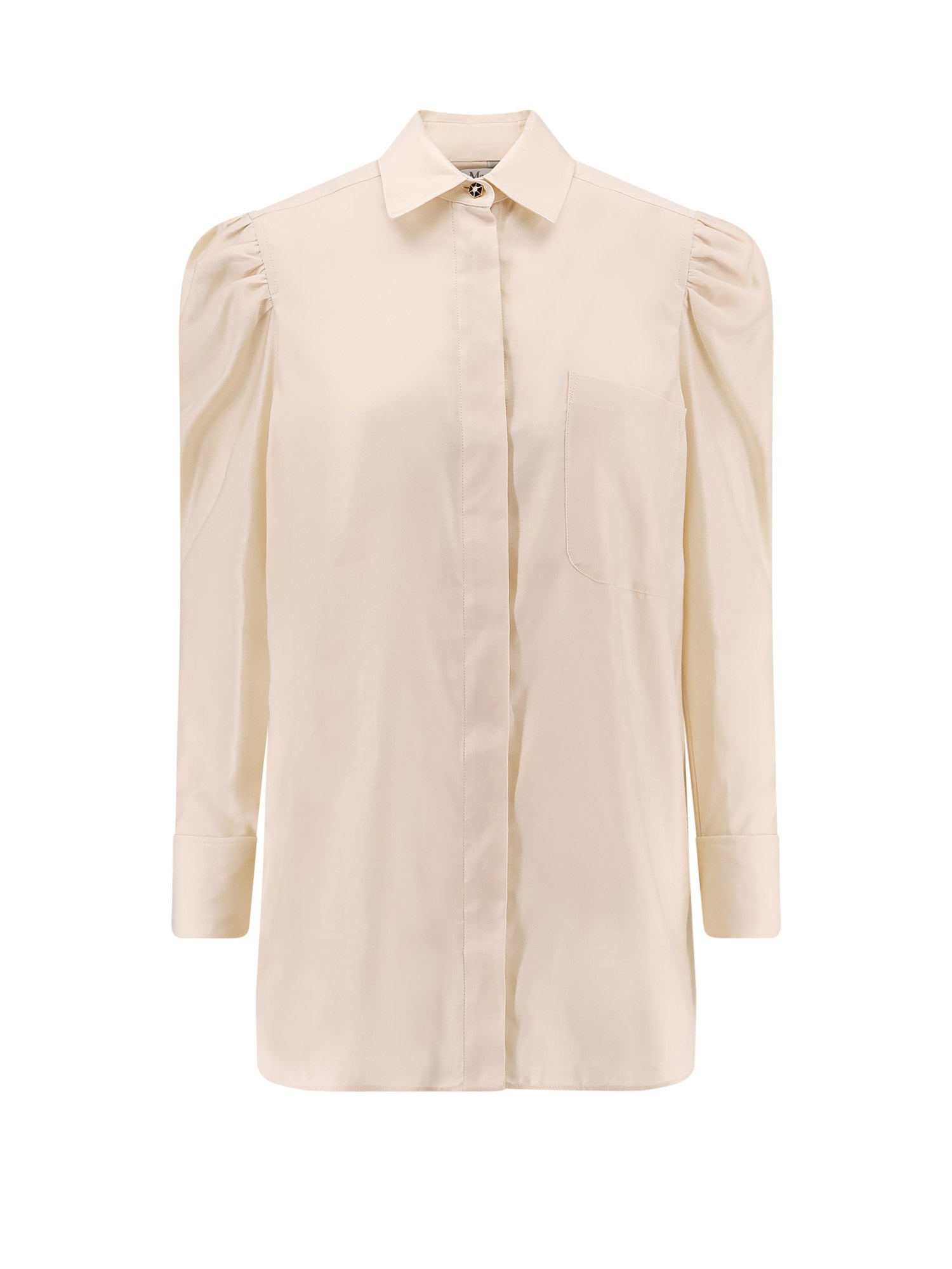 Max Mara Shirts Beige Cotone