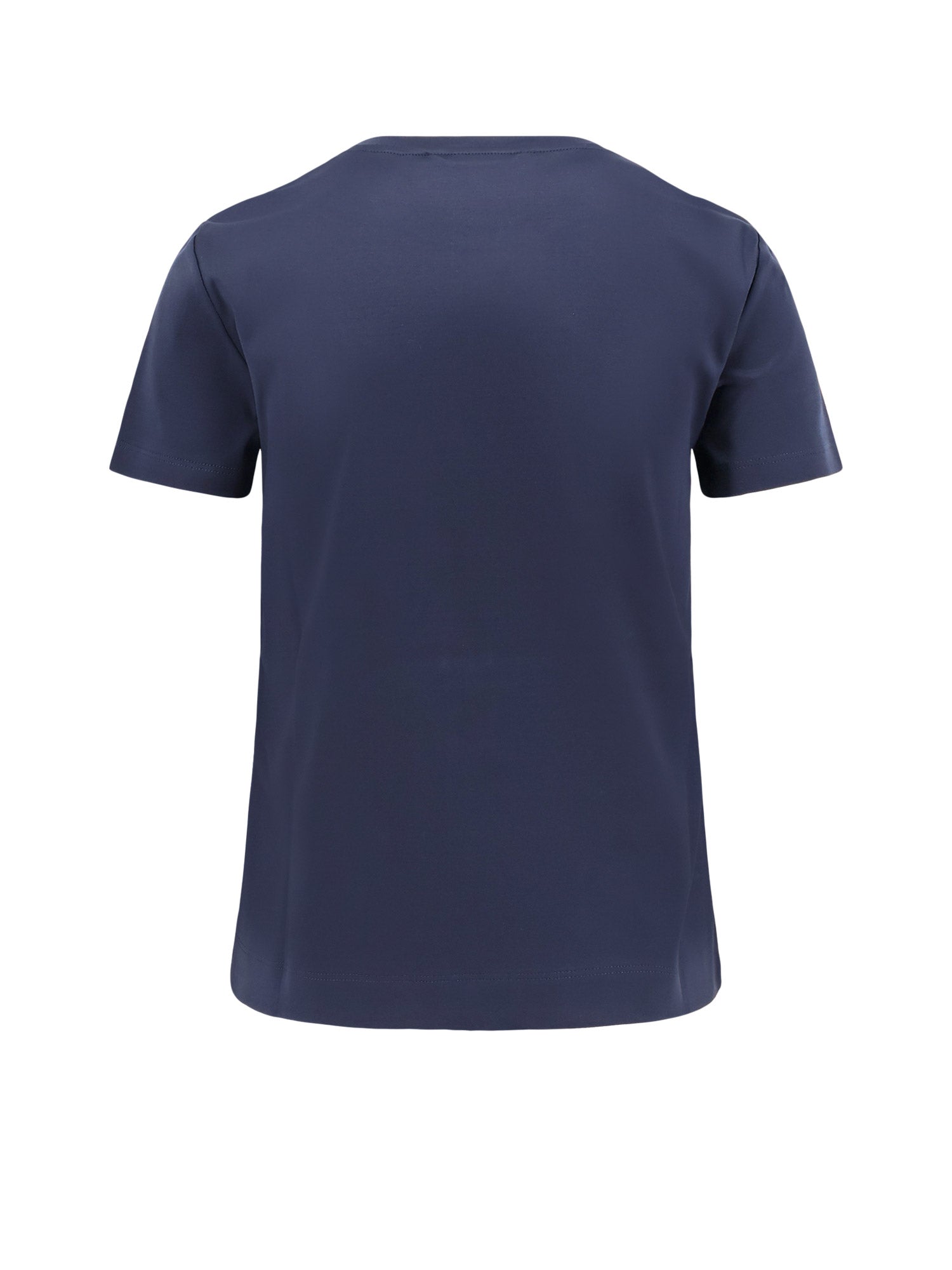 Max Mara T-shirts and Polos Blue Cotone