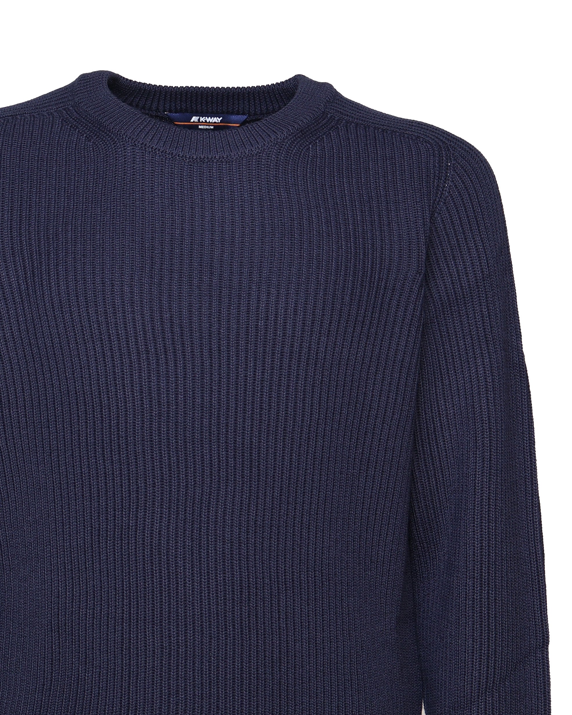 K-Way Sweaters Blue Depth Wool