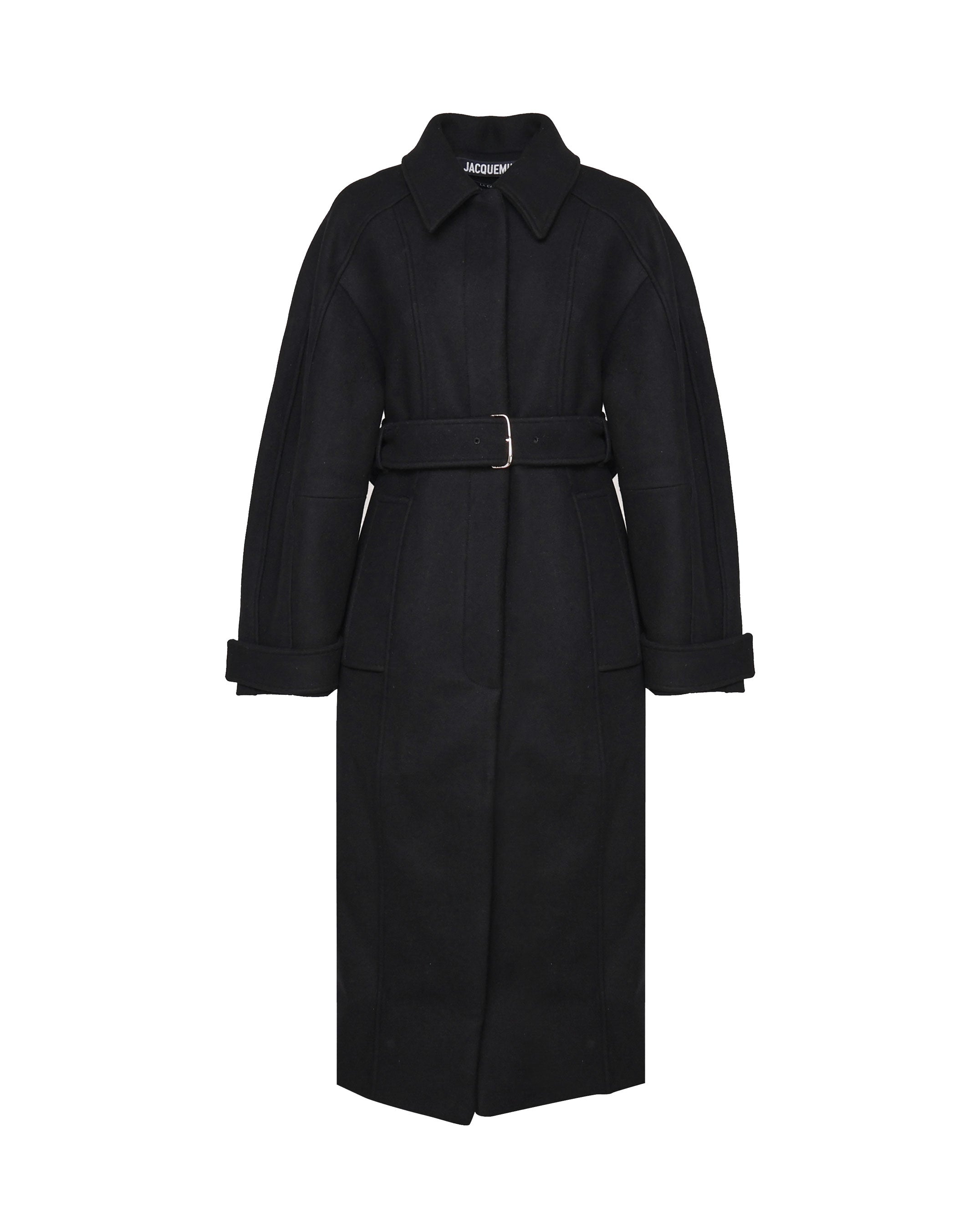 Jacquemus Coats Black Wool