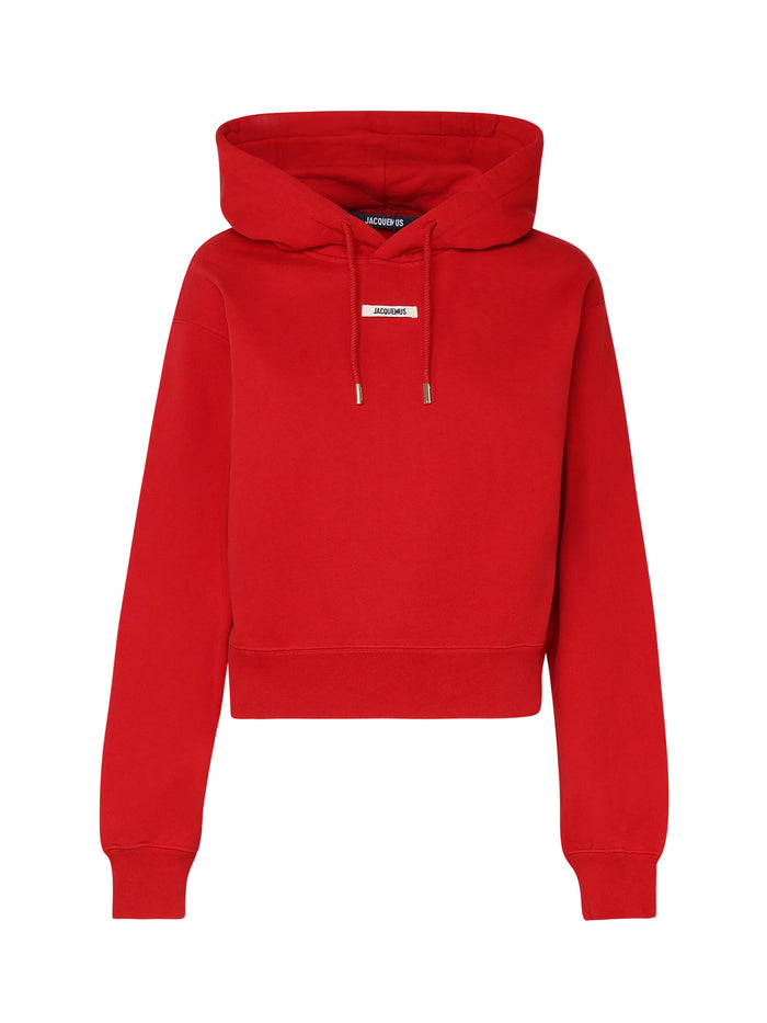 Jacquemus Sweaters Dark Red Cotton