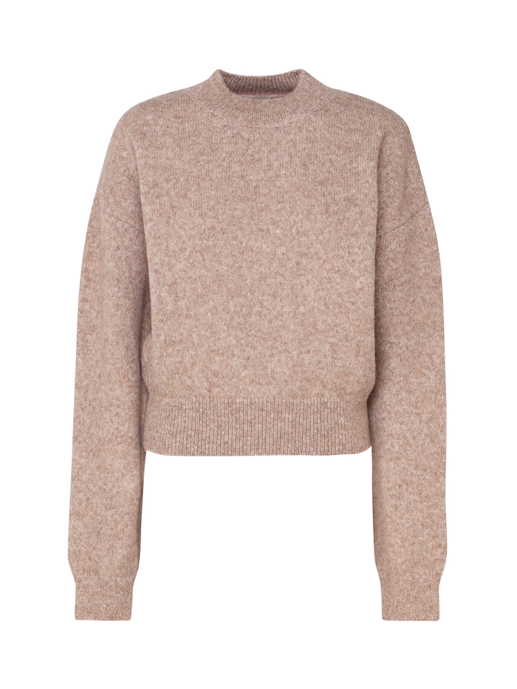 Jacquemus Sweaters Beige Alpaca