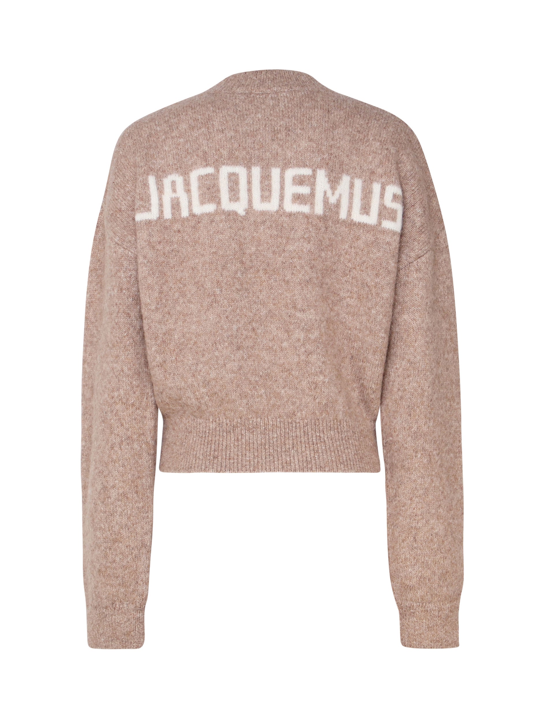 Jacquemus Sweaters Beige Alpaca