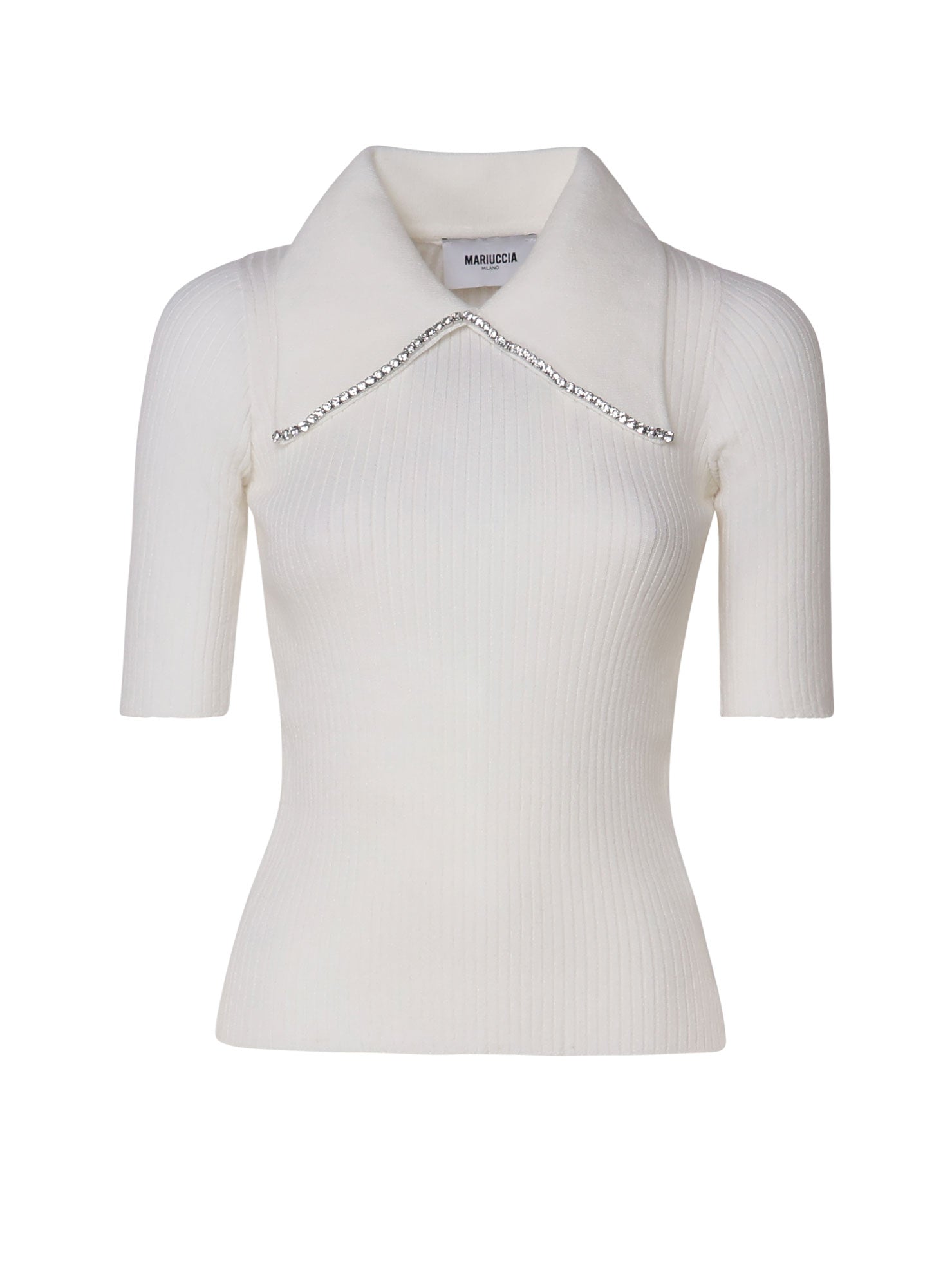 Mariuccia Sweaters White Cotton