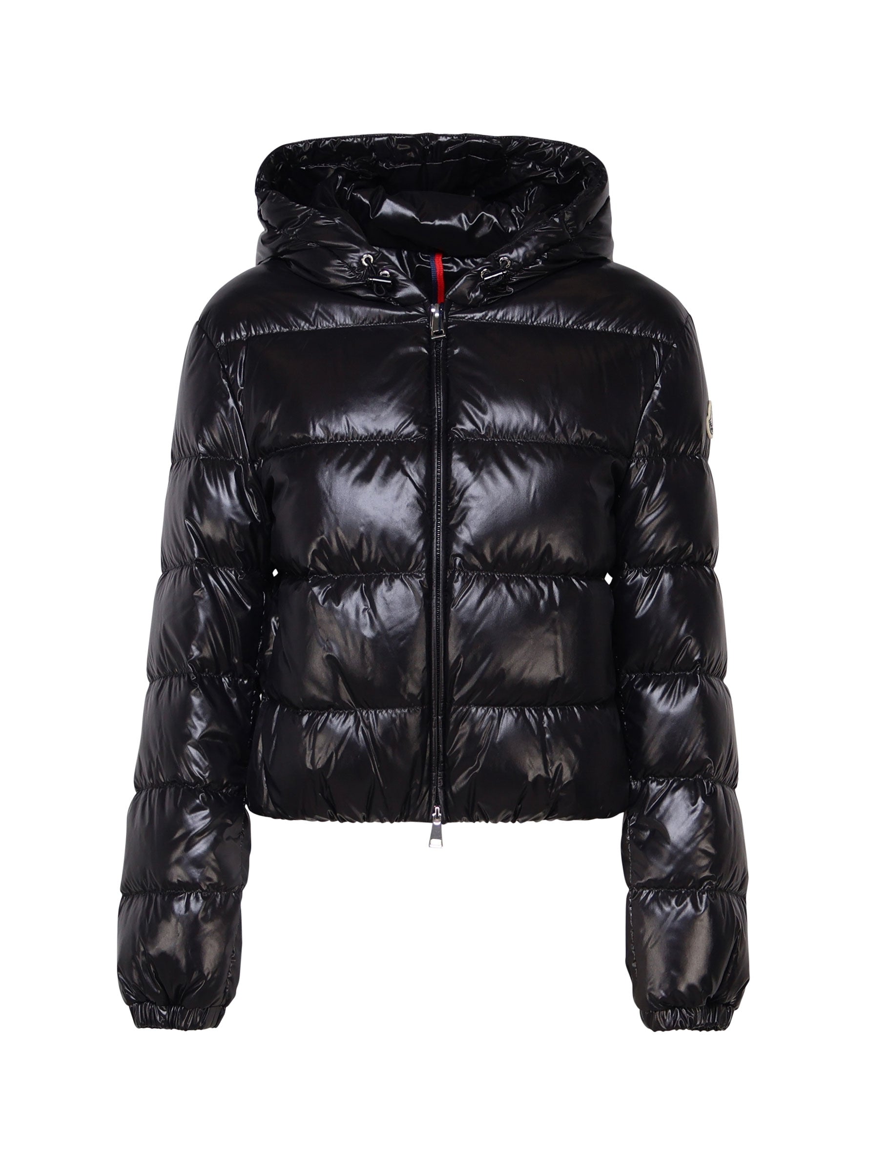 Moncler Coats Black Outer: Polyamide/nylon