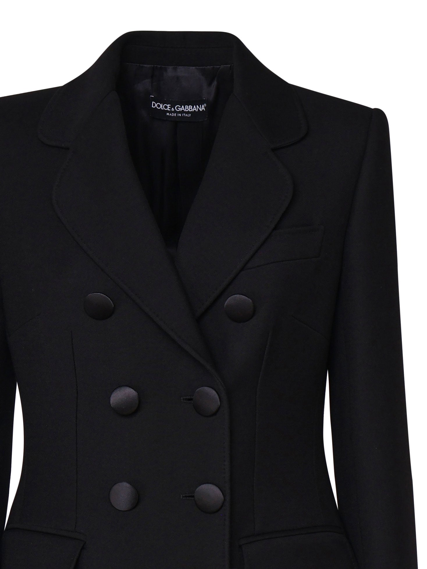 Dolce & Gabbana Coats Black
