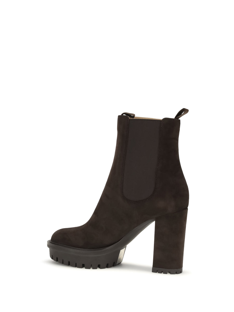 Ankle Boots Barry Suede Mocha