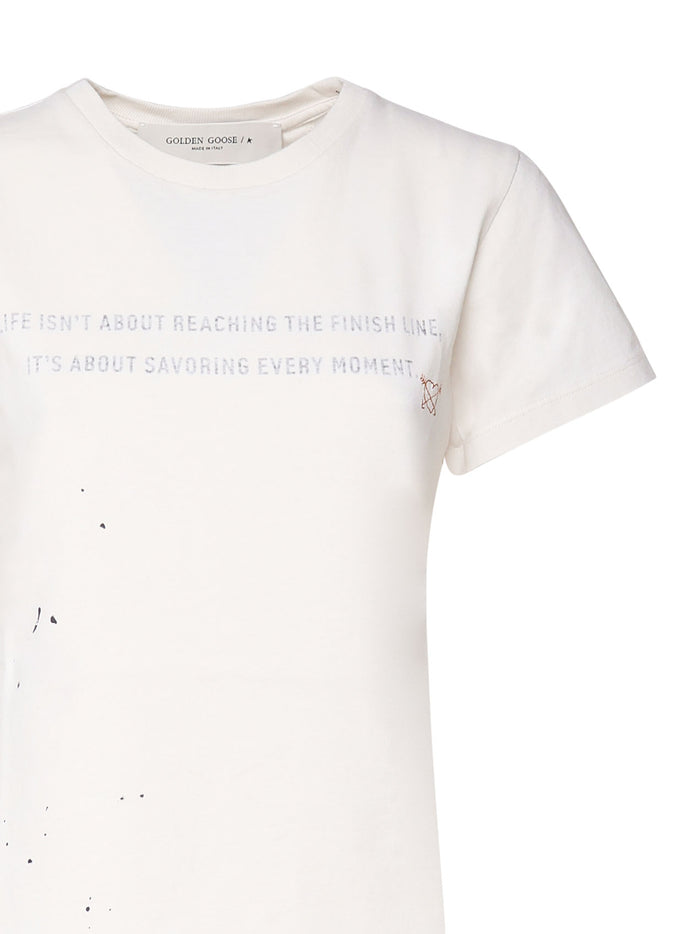 Golden Goose T-Shirts And Polos White Cotton