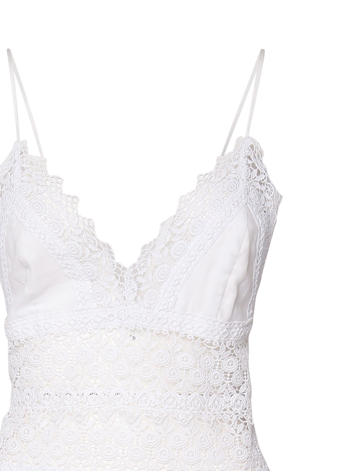 Charoruiz Dresses White Cotton Polyester