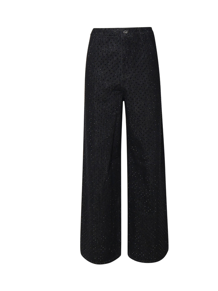 Self-Portrait Jeans Black