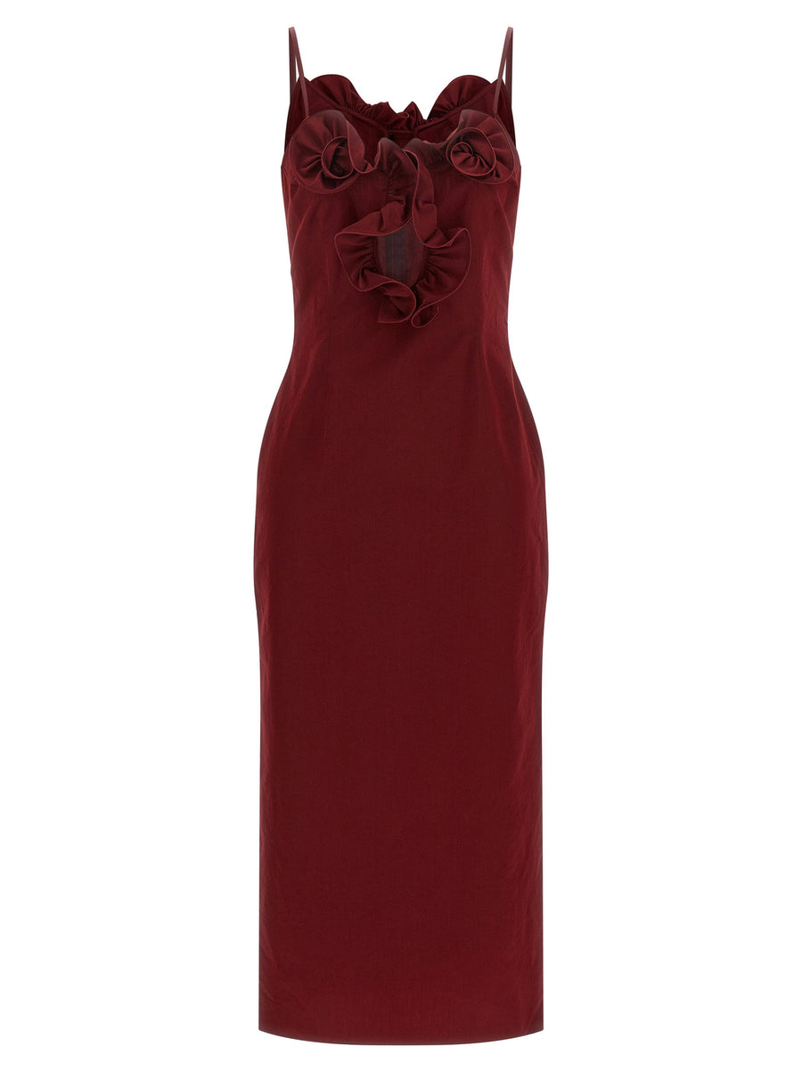 Magda Butrym Dress — Burgundy