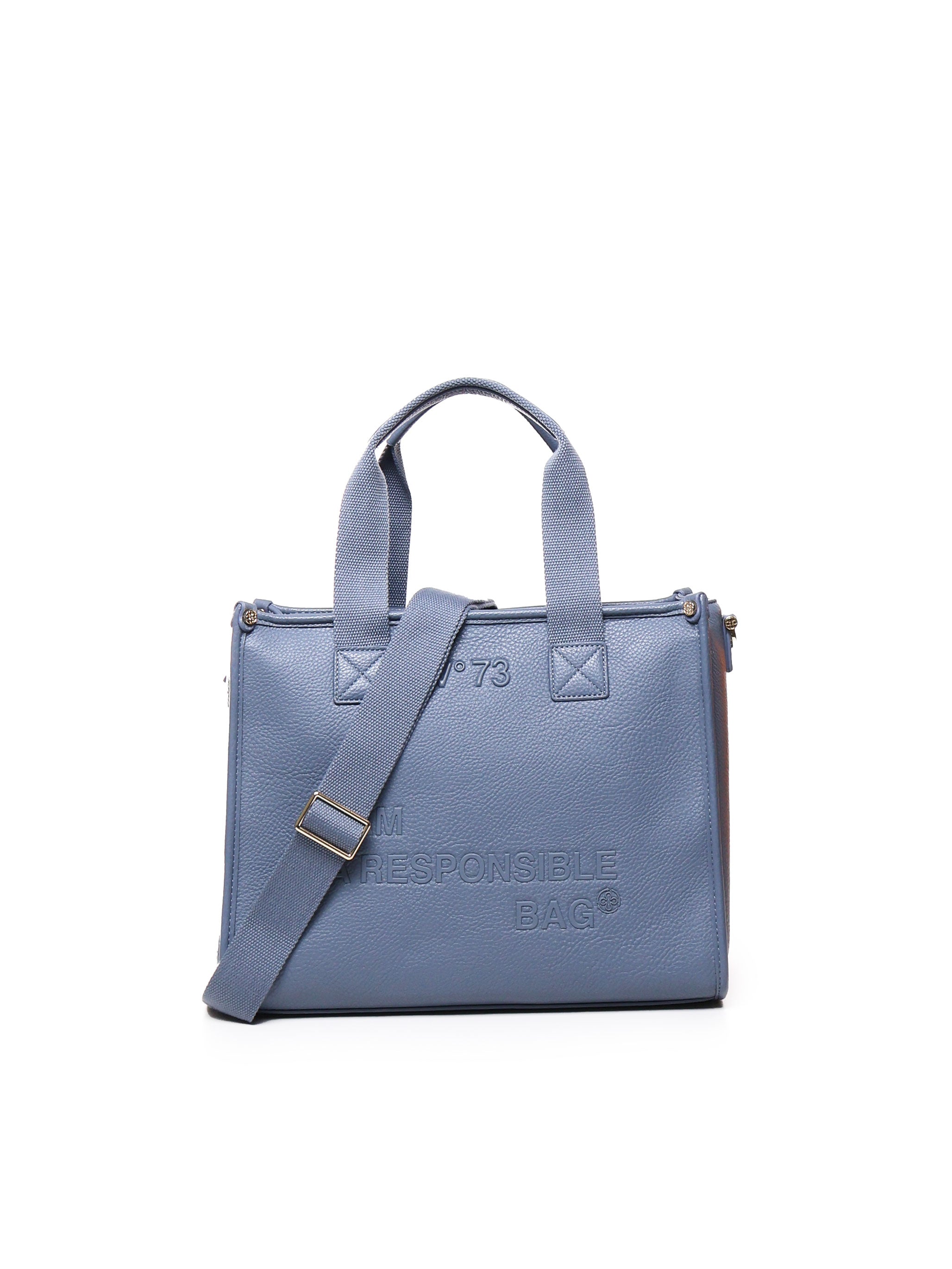 V° 73 Bags Avion Blue Ecoleather