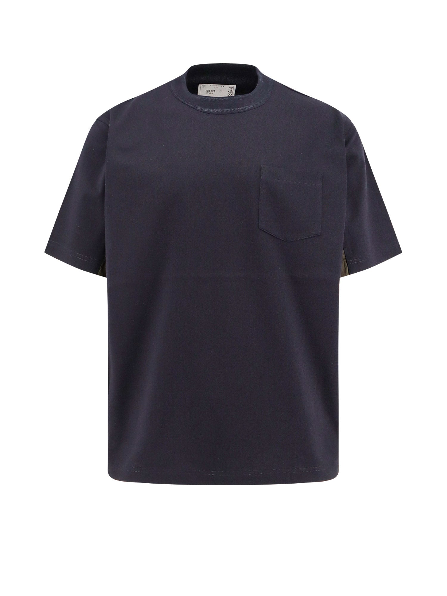 Sacai T-shirts and Polos Blue Cotone