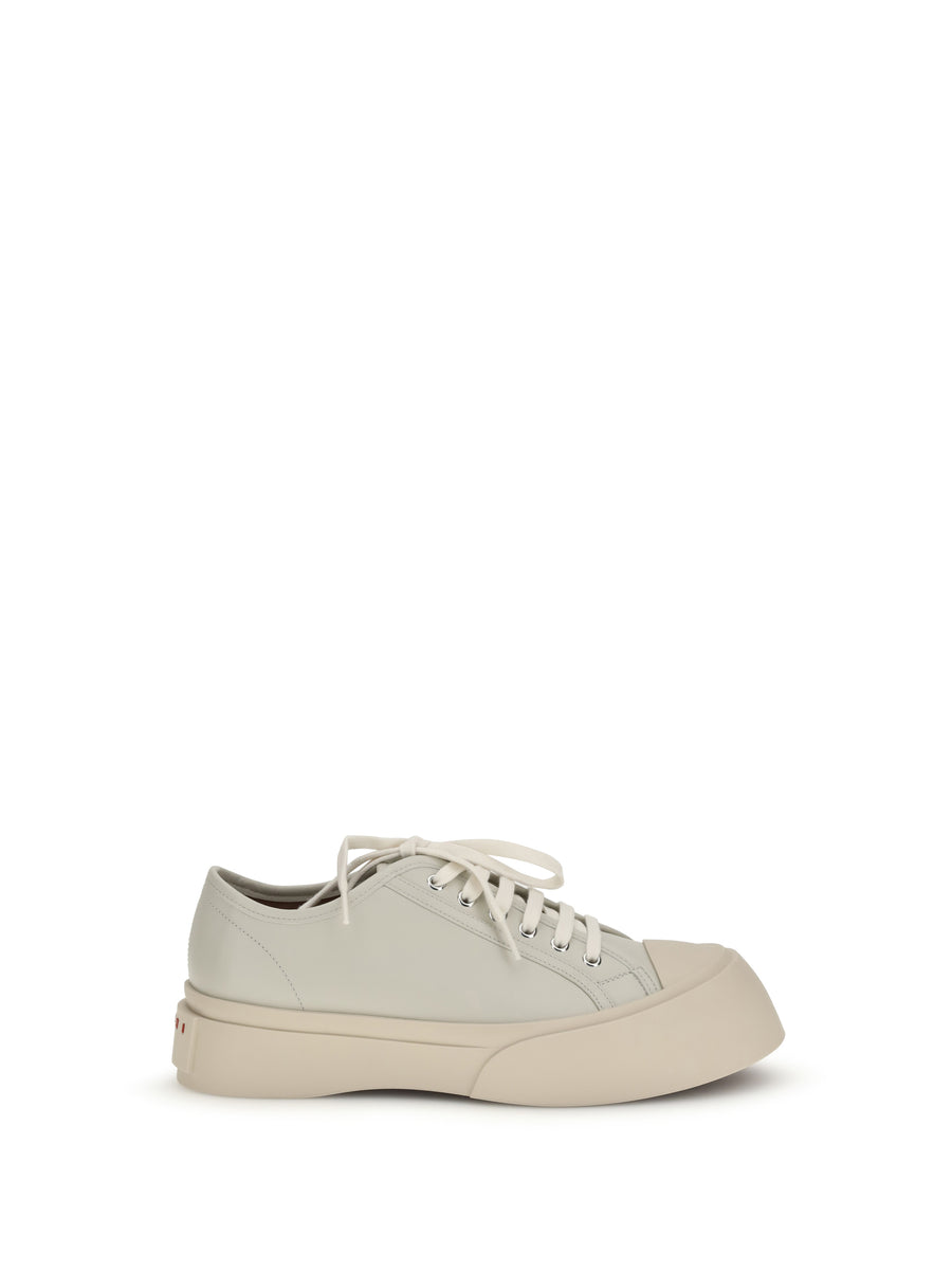 Marni Upper: 100% calf leather; Sole: 100% rubber sneaker in beige
