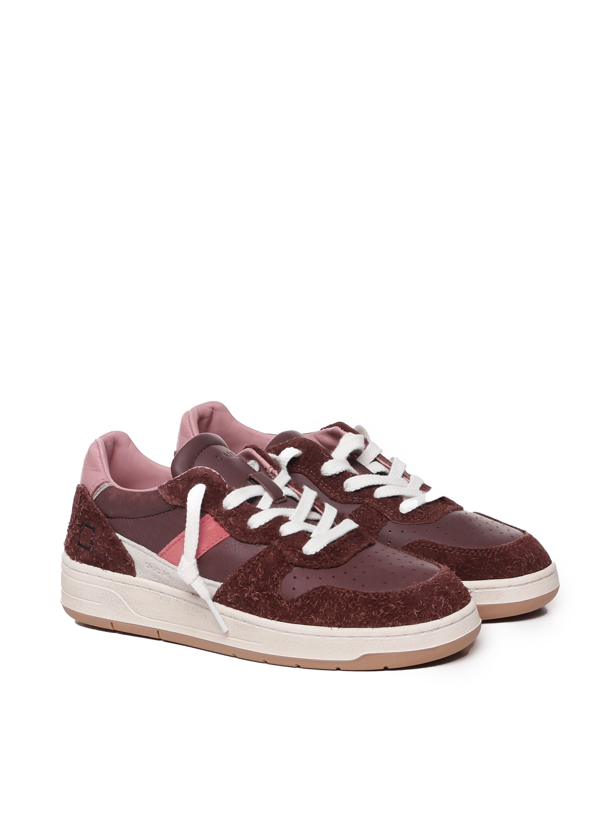 D.a.t.e. Sneakers Brown Leather