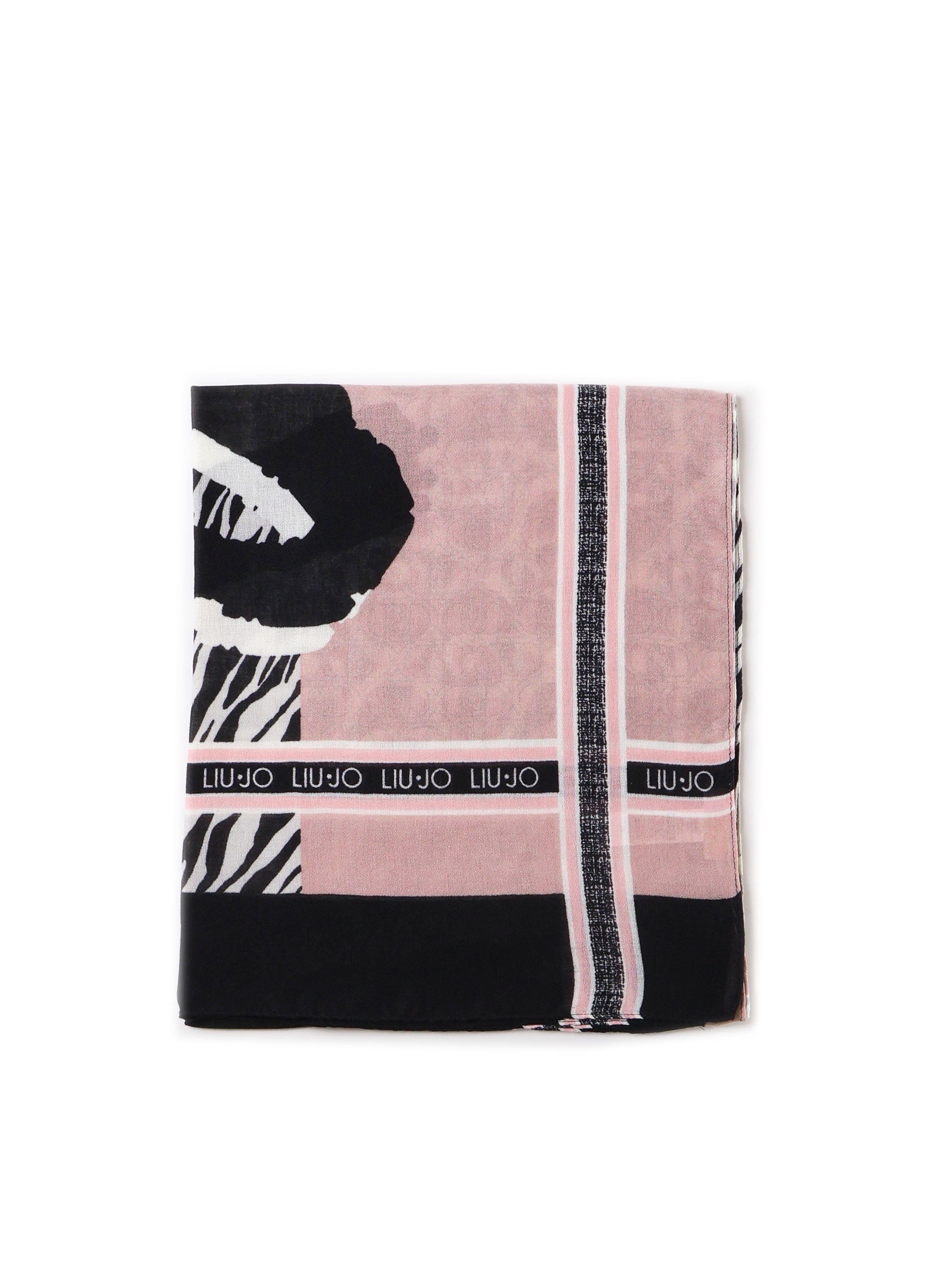 Liu Jo Scarfs Black, Rose