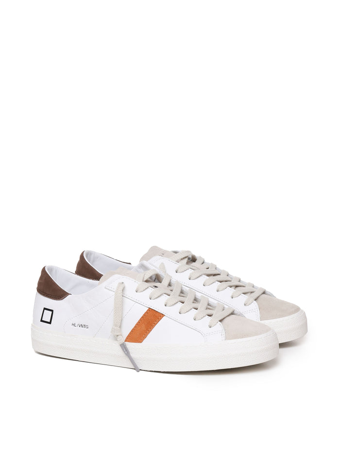 D.a.t.e. Sneakers White Leather