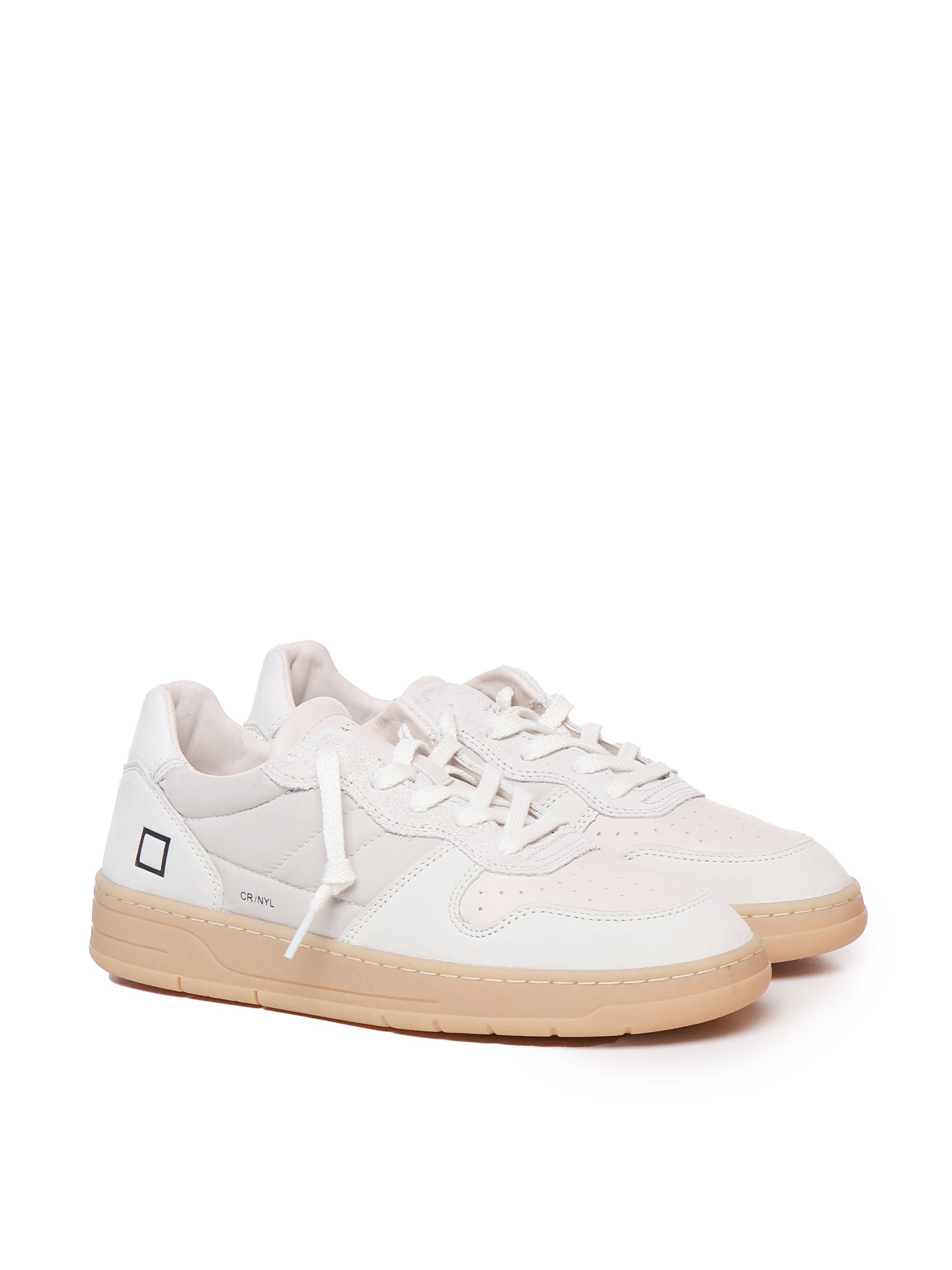 D.a.t.e. Sneakers White Leather