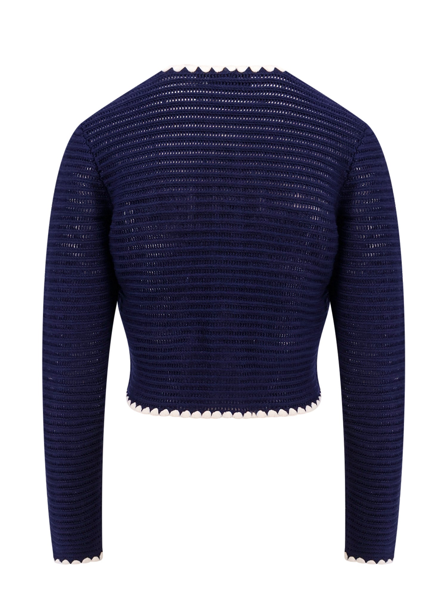 Self Portrait Sweaters Blue